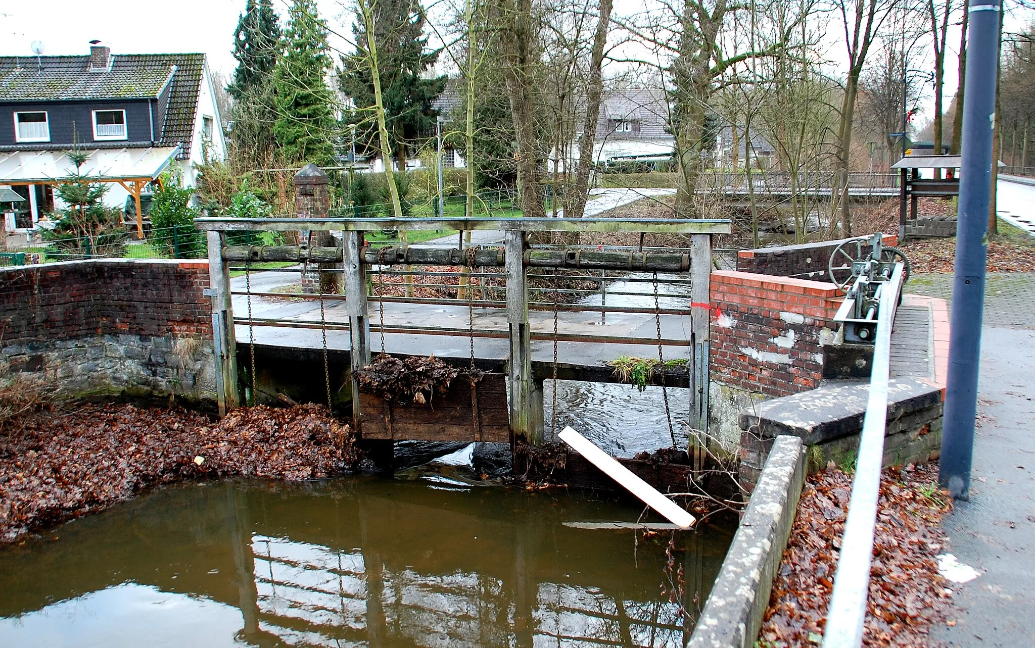 Photo showing: Boker Kanal in Lipperbruch, Lippstadt, Germany