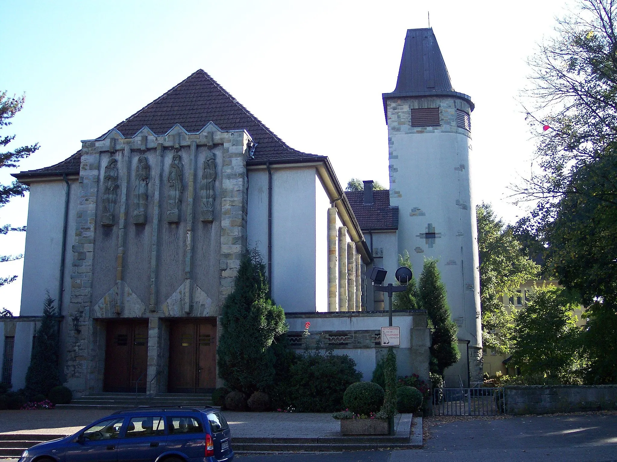 Photo showing: Oer-Erkenschwick Christus-König-Kirche