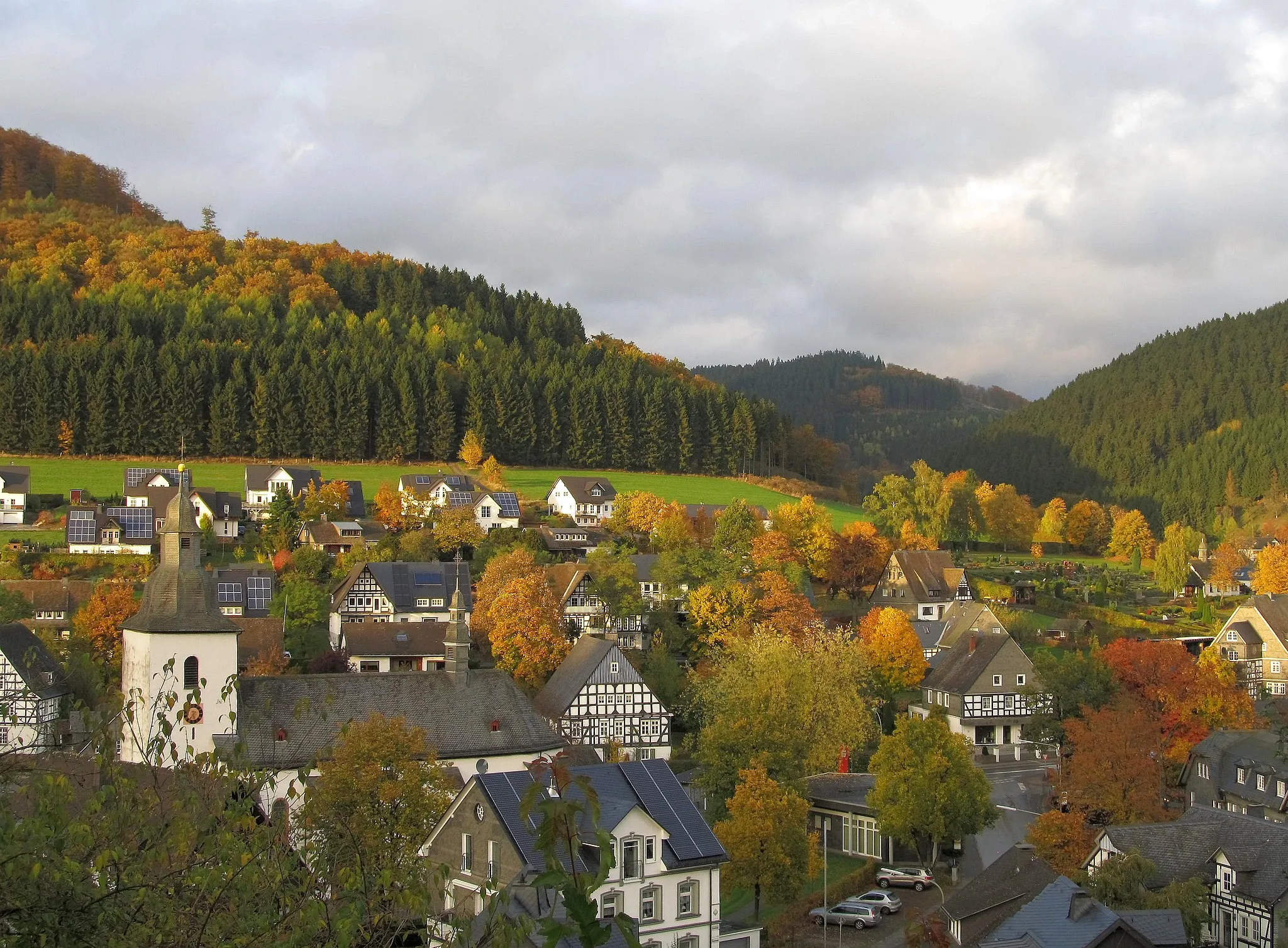 Photo showing: Schmallenberg-Oberkirchen (Germany)