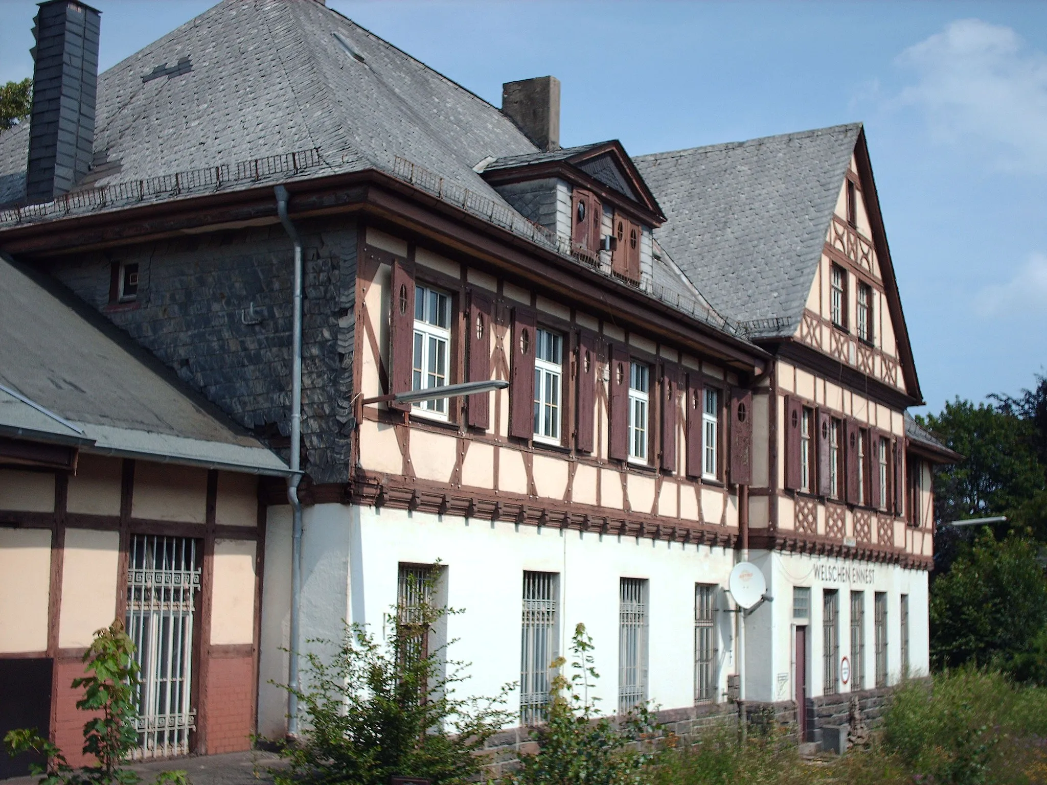 Photo showing: Welschen Ennest station, Kirchhundem, Germany