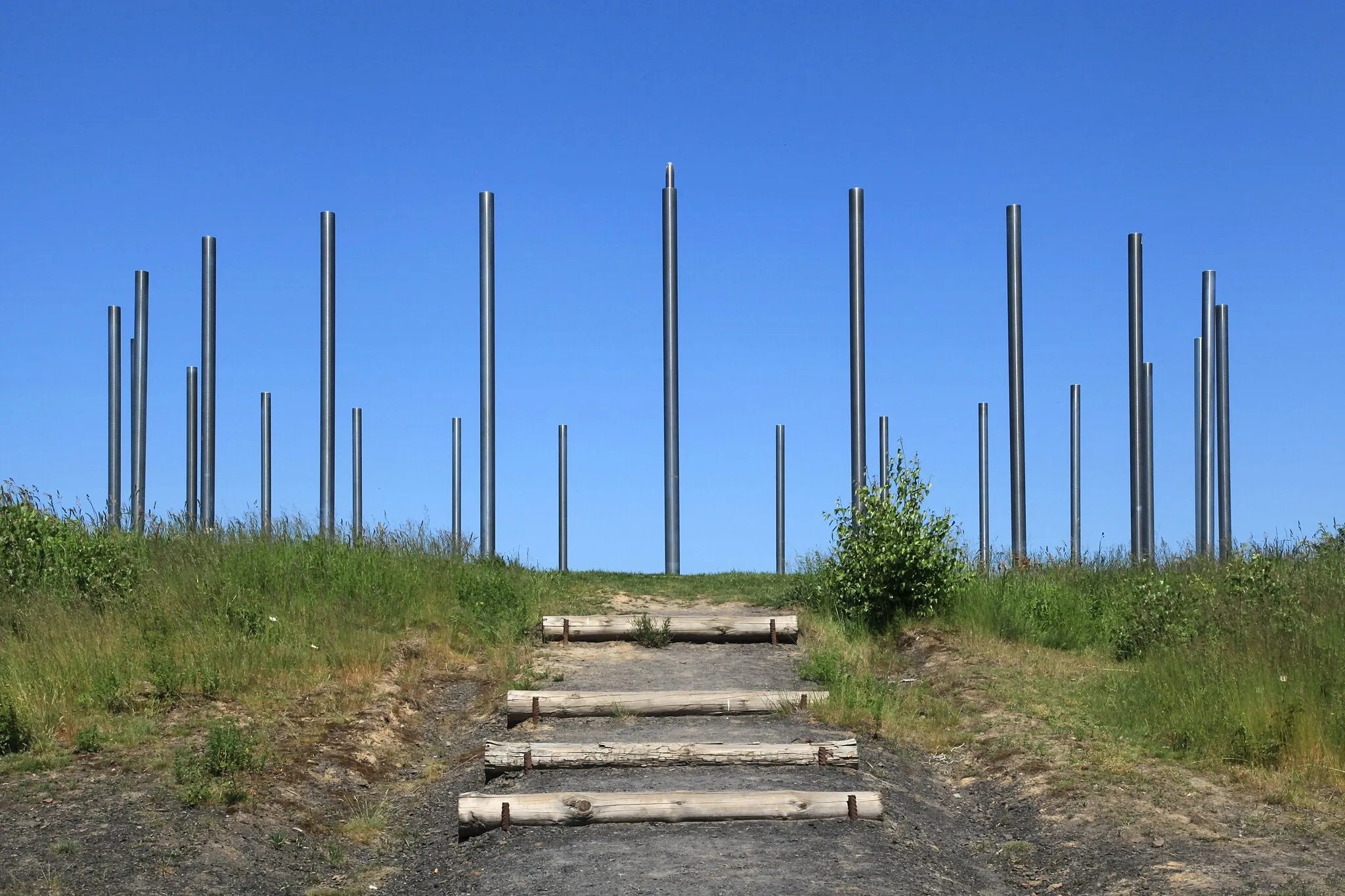 Photo showing: Sonnenuhr der Halde Schwerin in Castrop-Rauxel