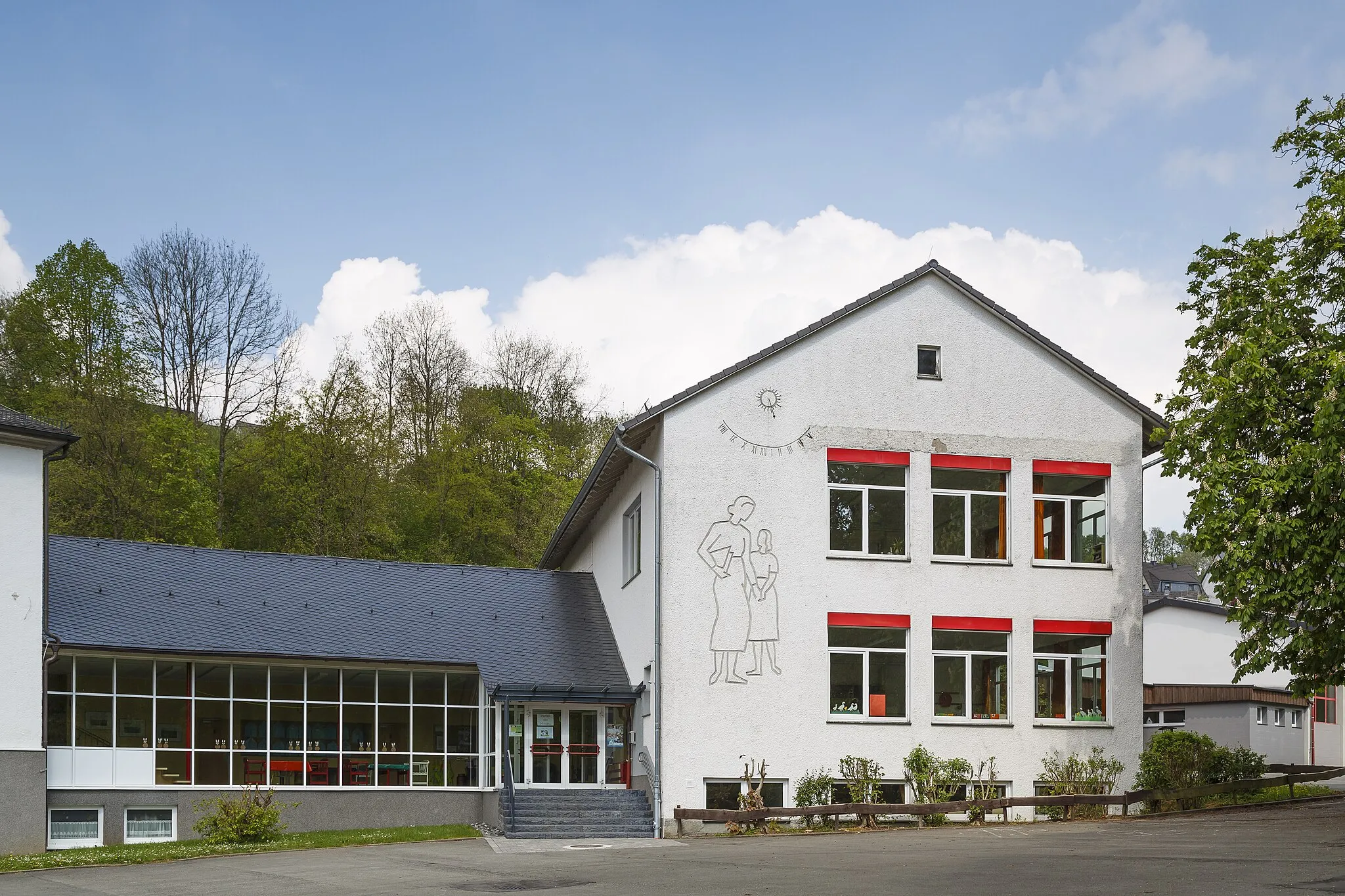 Photo showing: Bamenohl, Germany: Christine Koch Elementary School