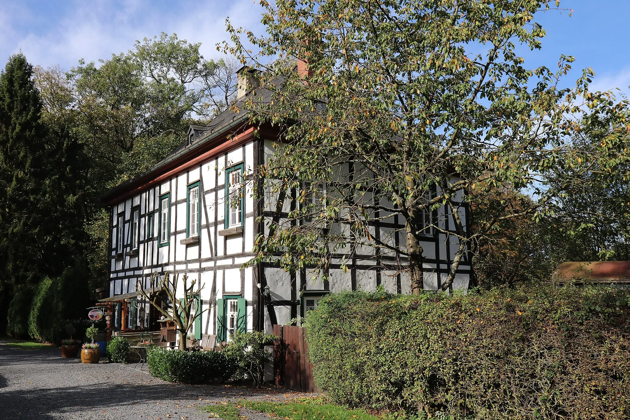 Photo showing: Forsthaus am Fürstenberg in Ense-Höingen.