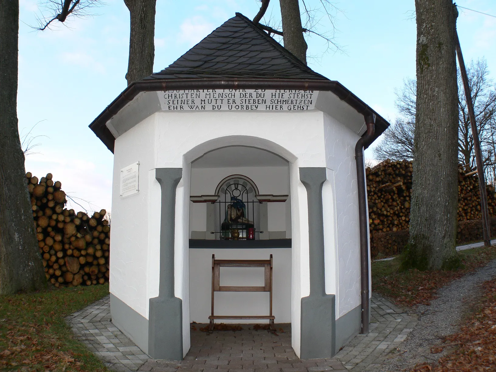 Photo showing: Bad Fredeburg chapel in memory of the victims of the persecution of alleged witches