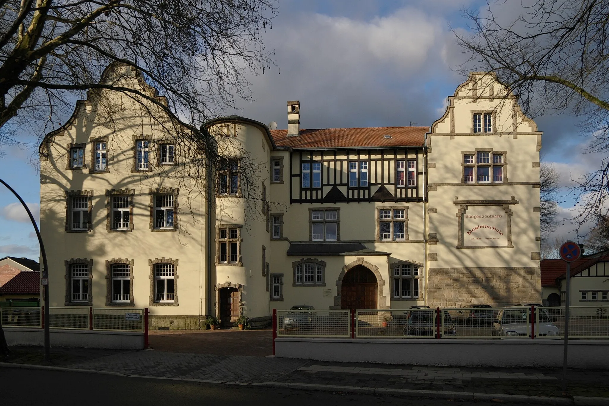 Photo showing: Bürgerzentrum Marienschule, Castrop, Merklinde, Johannesstraße 5, Baudenkmal, Listennummer 32