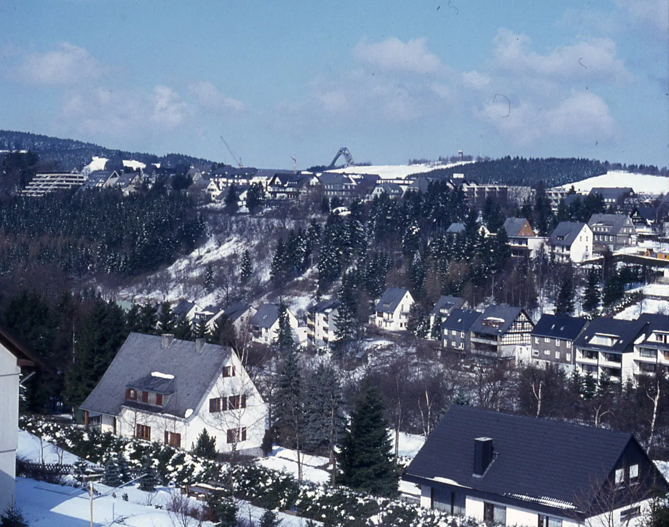 Photo showing: Winterberg, Herrloh hill, Germany.