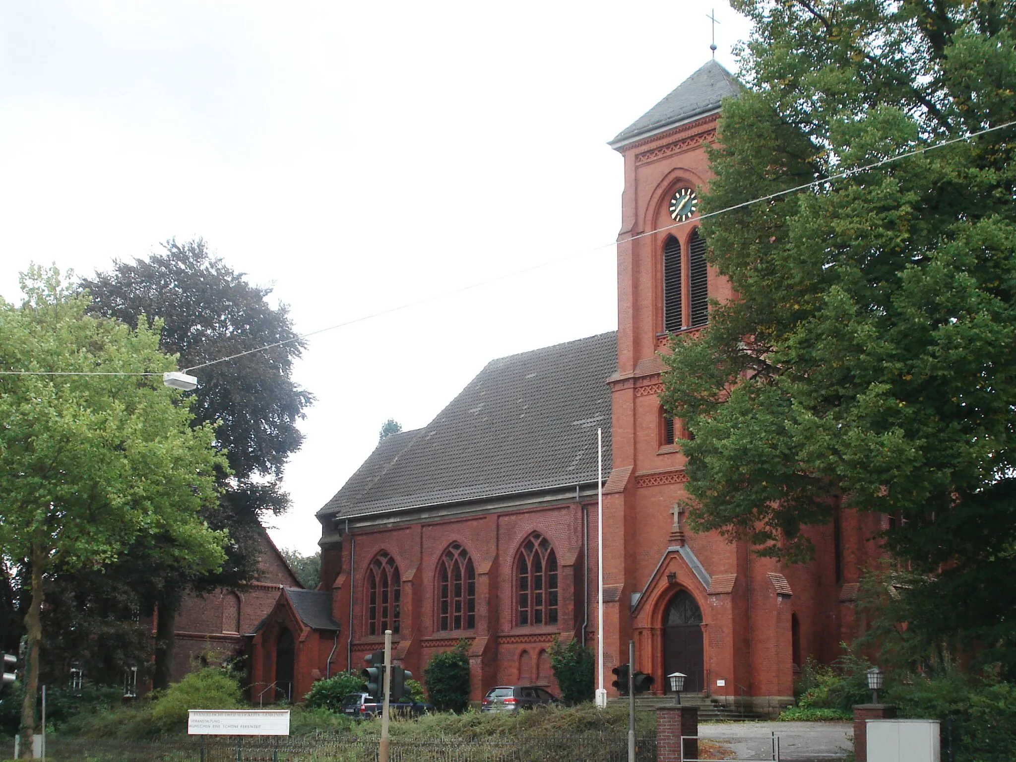 Photo showing: Trinity Church, Hagen-Eppenhausen, Germany