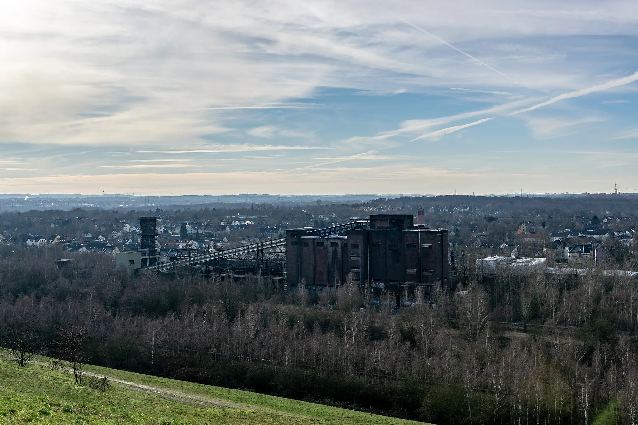 Photo showing: Dortmund: Blick vom Deusenberg - Kokerei Hansa