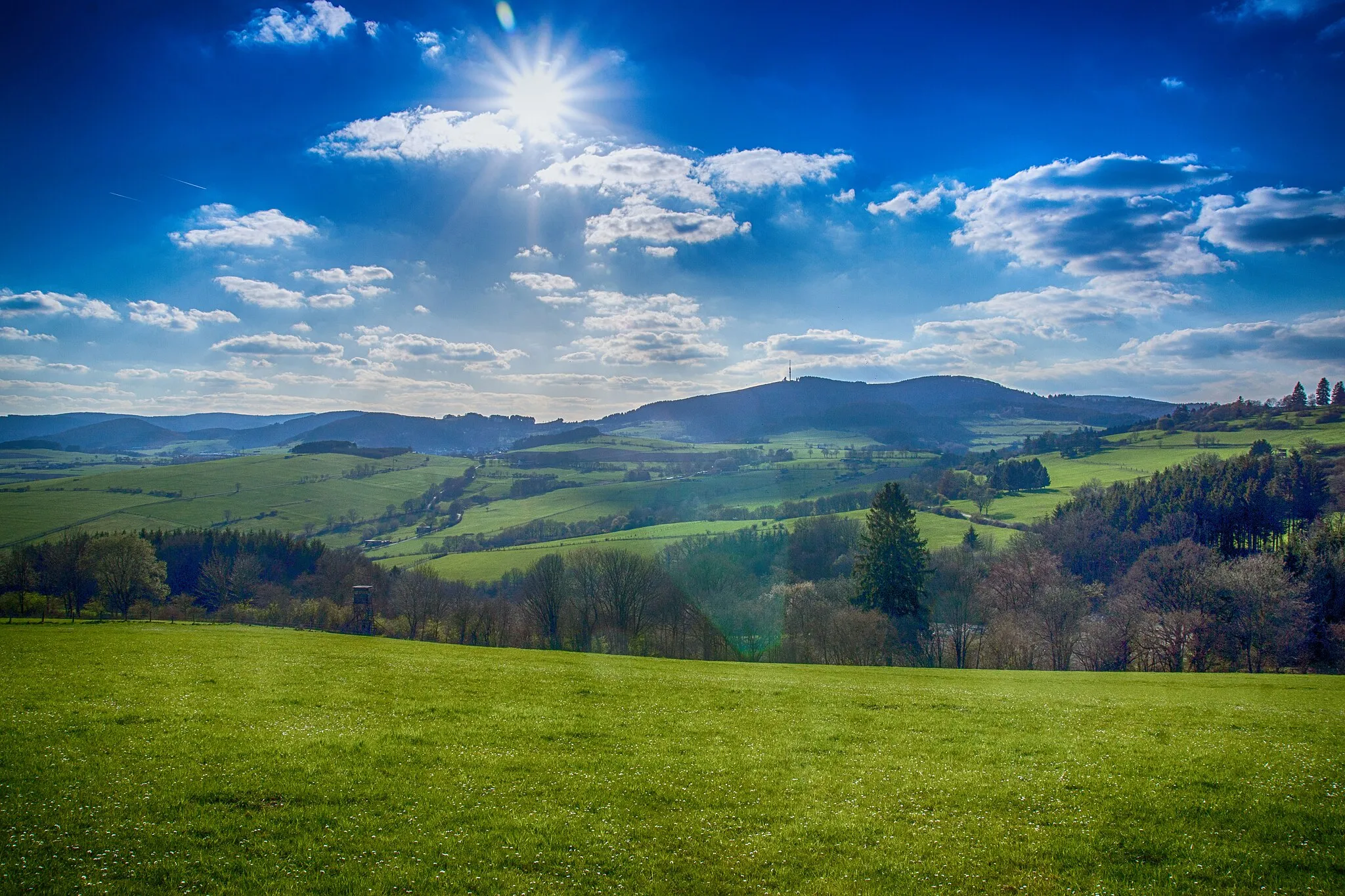 Photo showing: A part of Hallenberg - view Hesborn