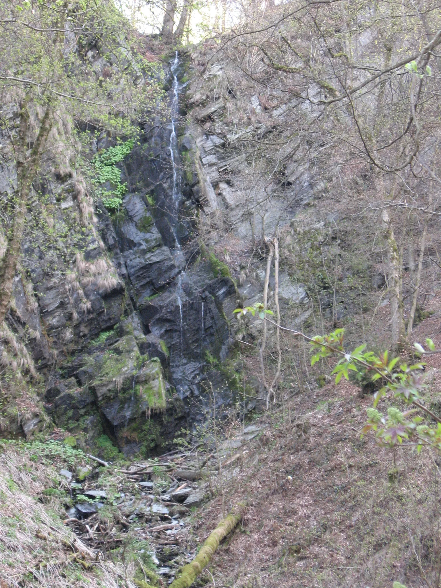 Photo showing: Wasserfall Plästerlegge