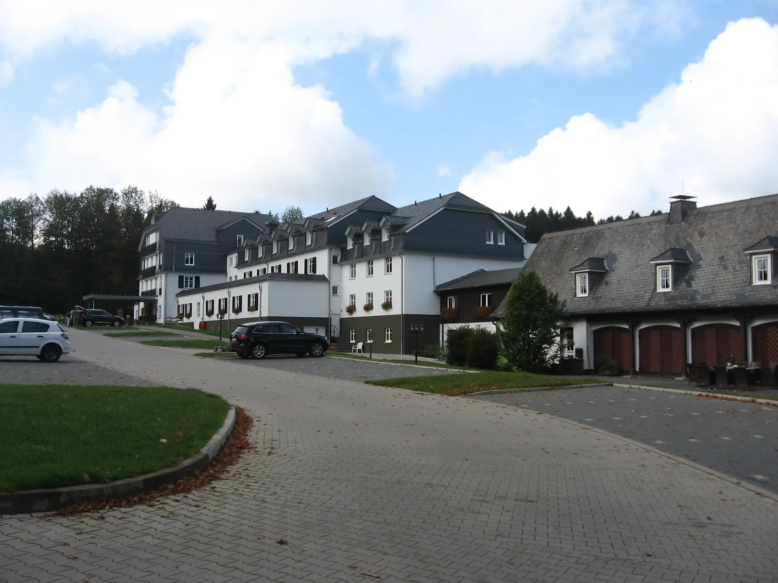 Photo showing: Hotel Rimberg früher Knoche in Rimberg von Südosten