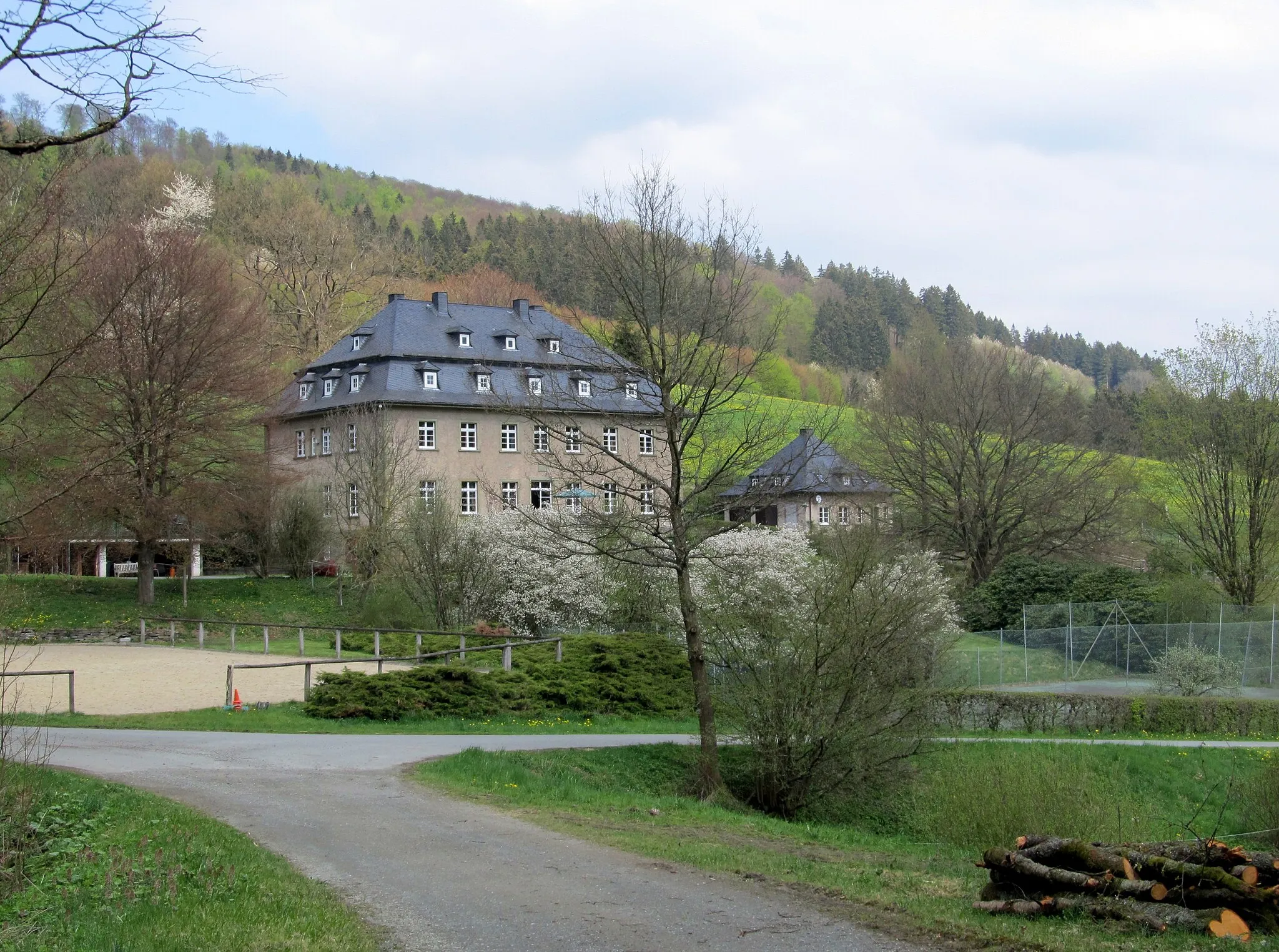 Photo showing: Haus Brabecke in Schmallenberg-Brabecke  (Germany), Erbaut um 1937/38