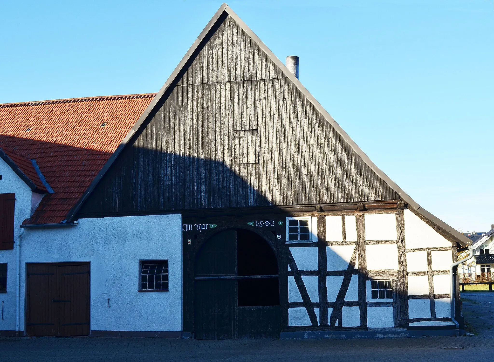 Photo showing: Brilon, Rösenbeck, denkmalgeschütztes Gebäude in der Altenfilsstraße, Haus. Nr. 56
