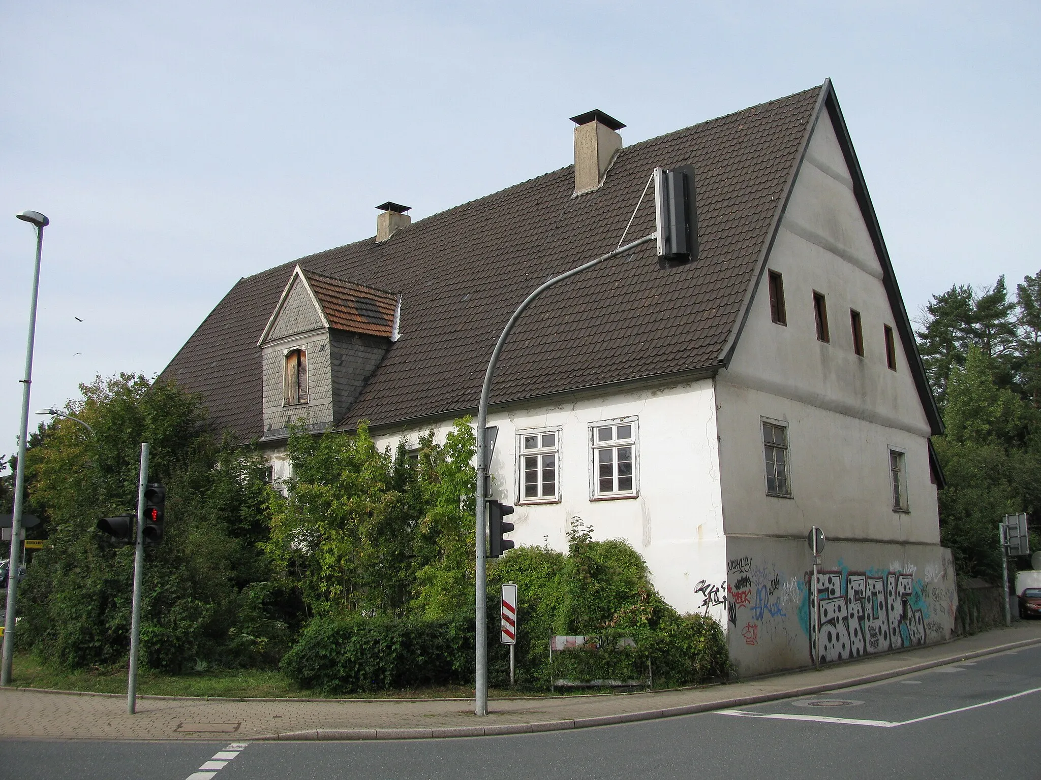 Photo showing: das Haus Unnaer Straße 1 in Fröndenberg-Langschede