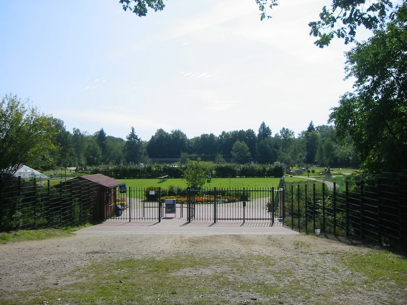 Photo showing: Eingang des Miniaturparks Berlin-Brandenburg in Berlin-Oberschöneweide