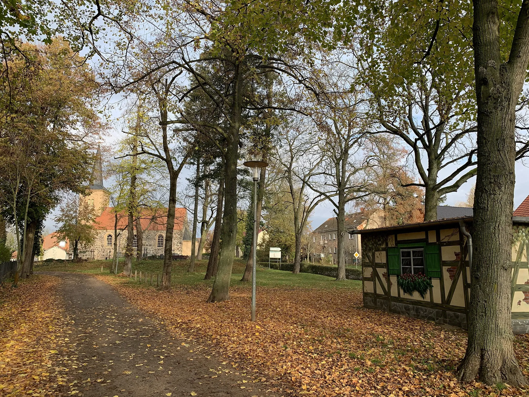 Photo showing: Jühnsdorf, ein Ortsteil der Gemeinde Blankenfelde-Mahlow in Brandenburg