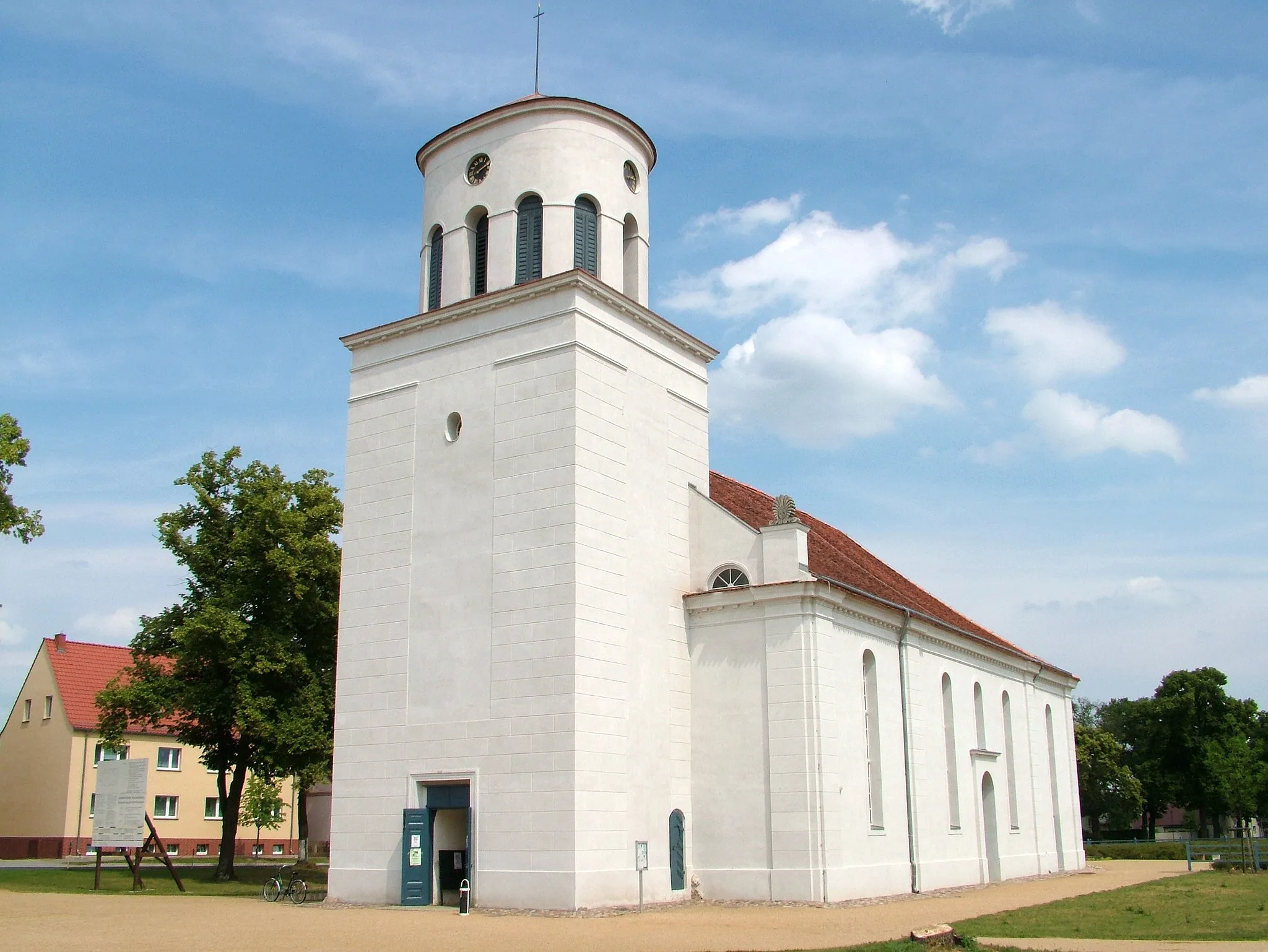 Photo showing: Neuhardenberg, Brandenburg, die Schinkelkirche