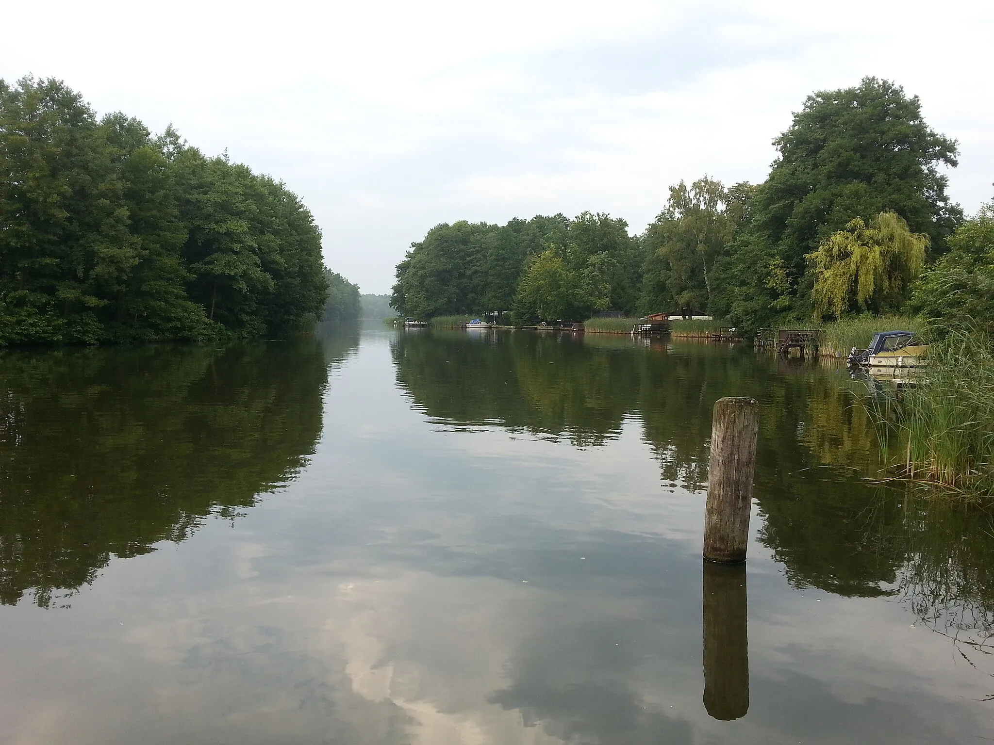 Photo showing: Die Dahme in Bindow-Süd