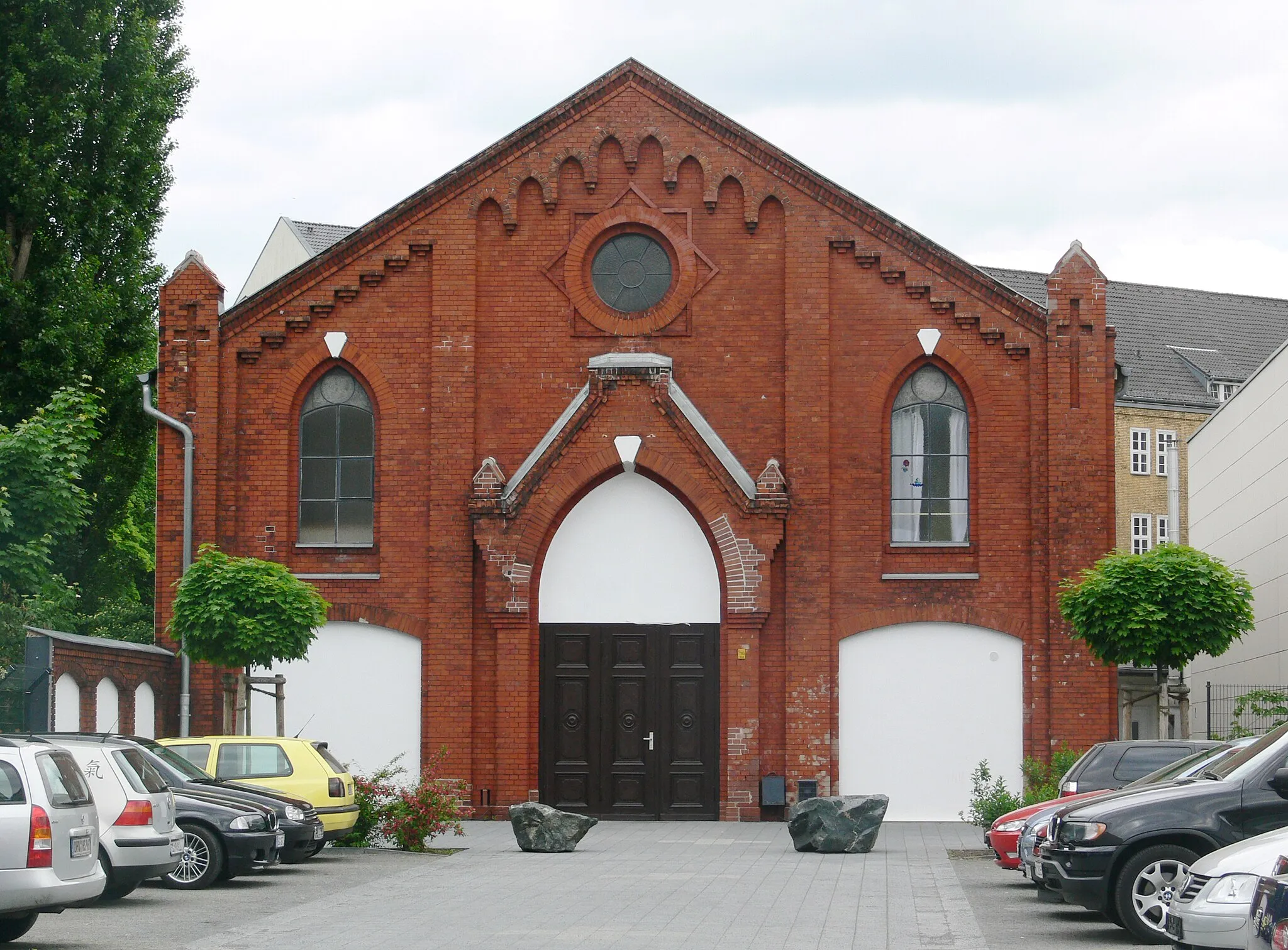 Photo showing: Baptistenkirche Wedding (Evangelisch-freikirchliche Gemeinde Berlin), Müllerstraße 14a, Berlin