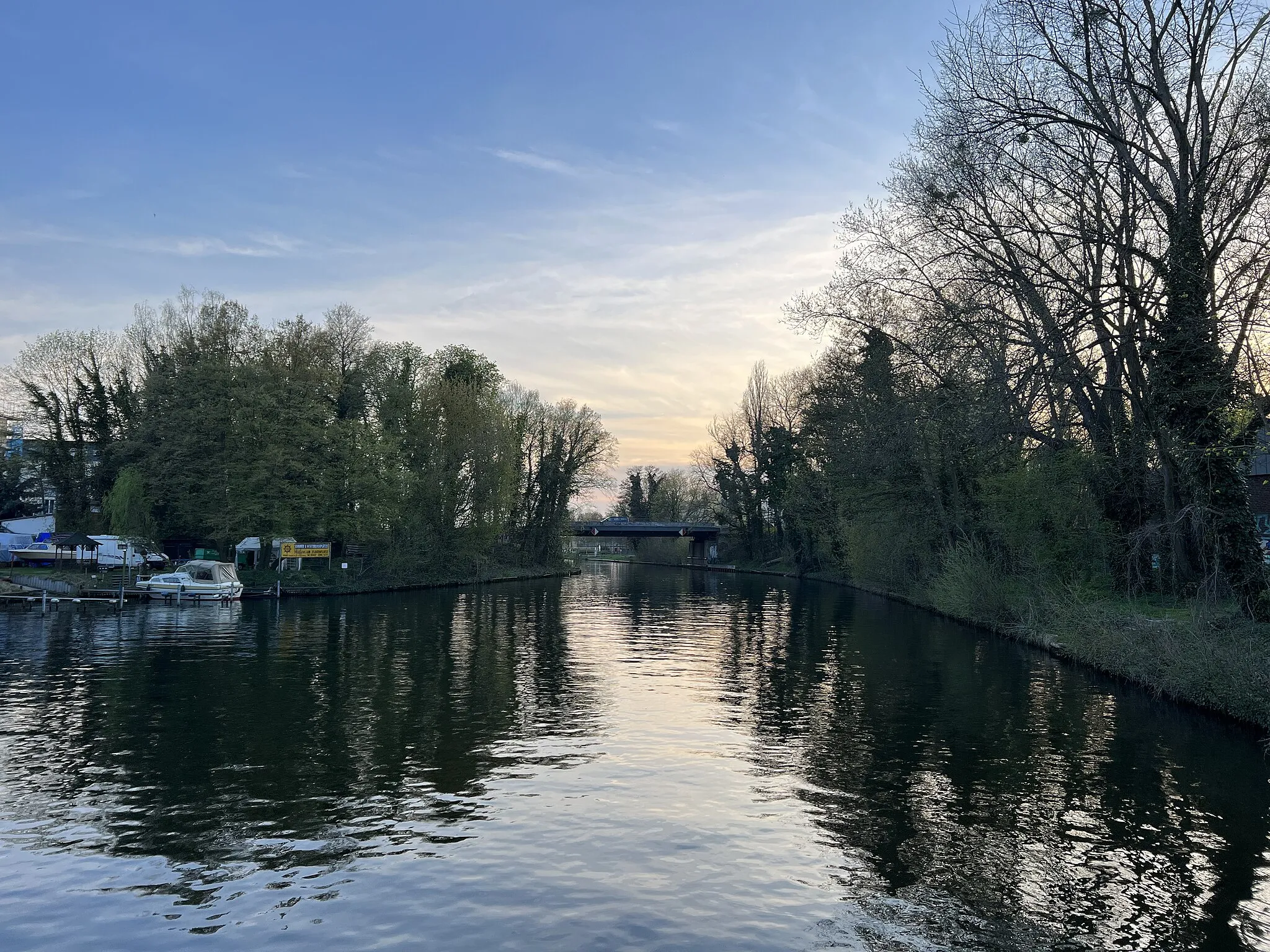 Photo showing: Flakenfließ in Erkner, Landkreis Oder-Spree, Brandenburg, Deutschland