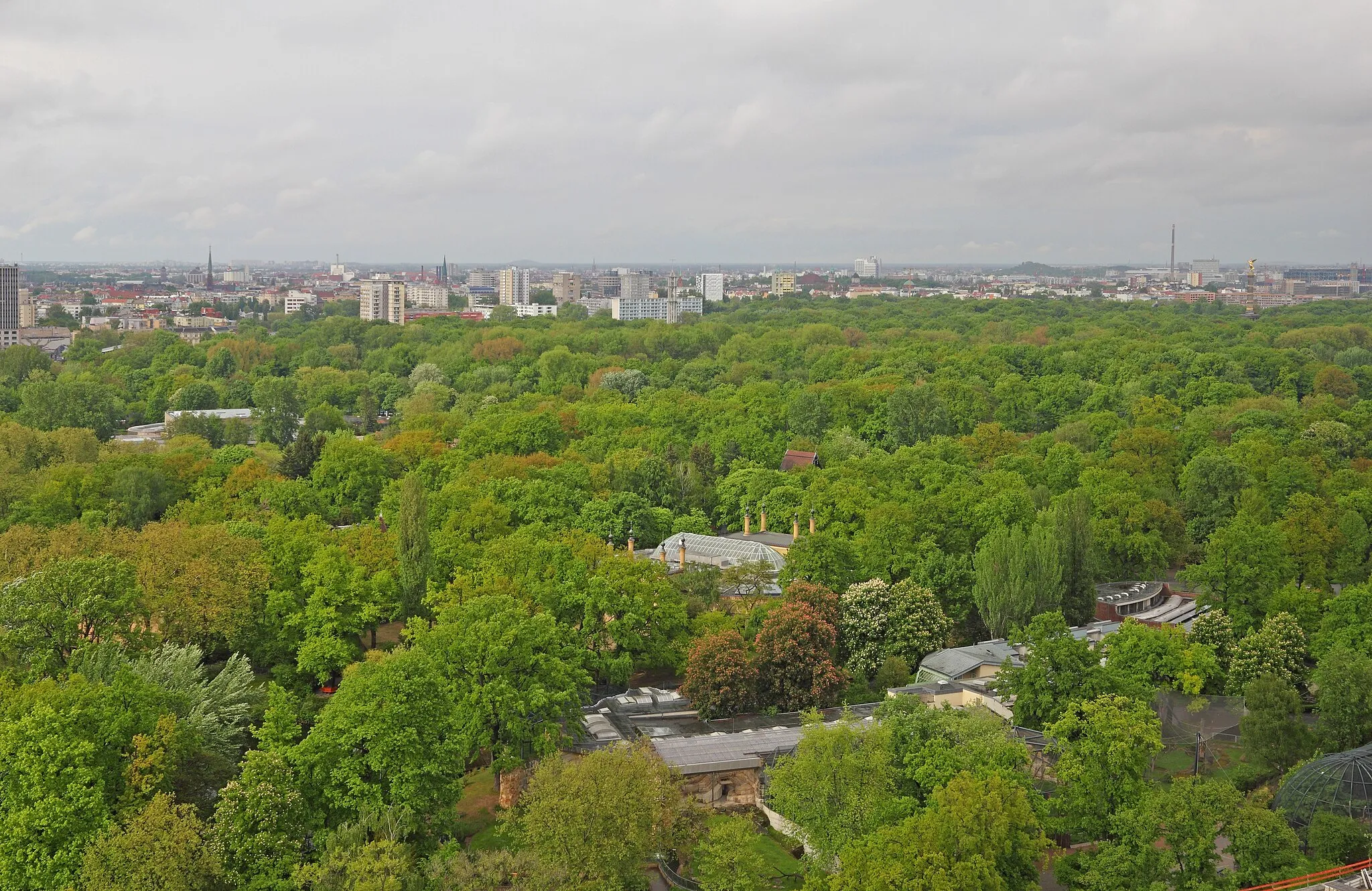 Photo showing: Views from the scaffolds of the Kaiser Wilhelm Memory Church. Berlin-Charlottenburg.