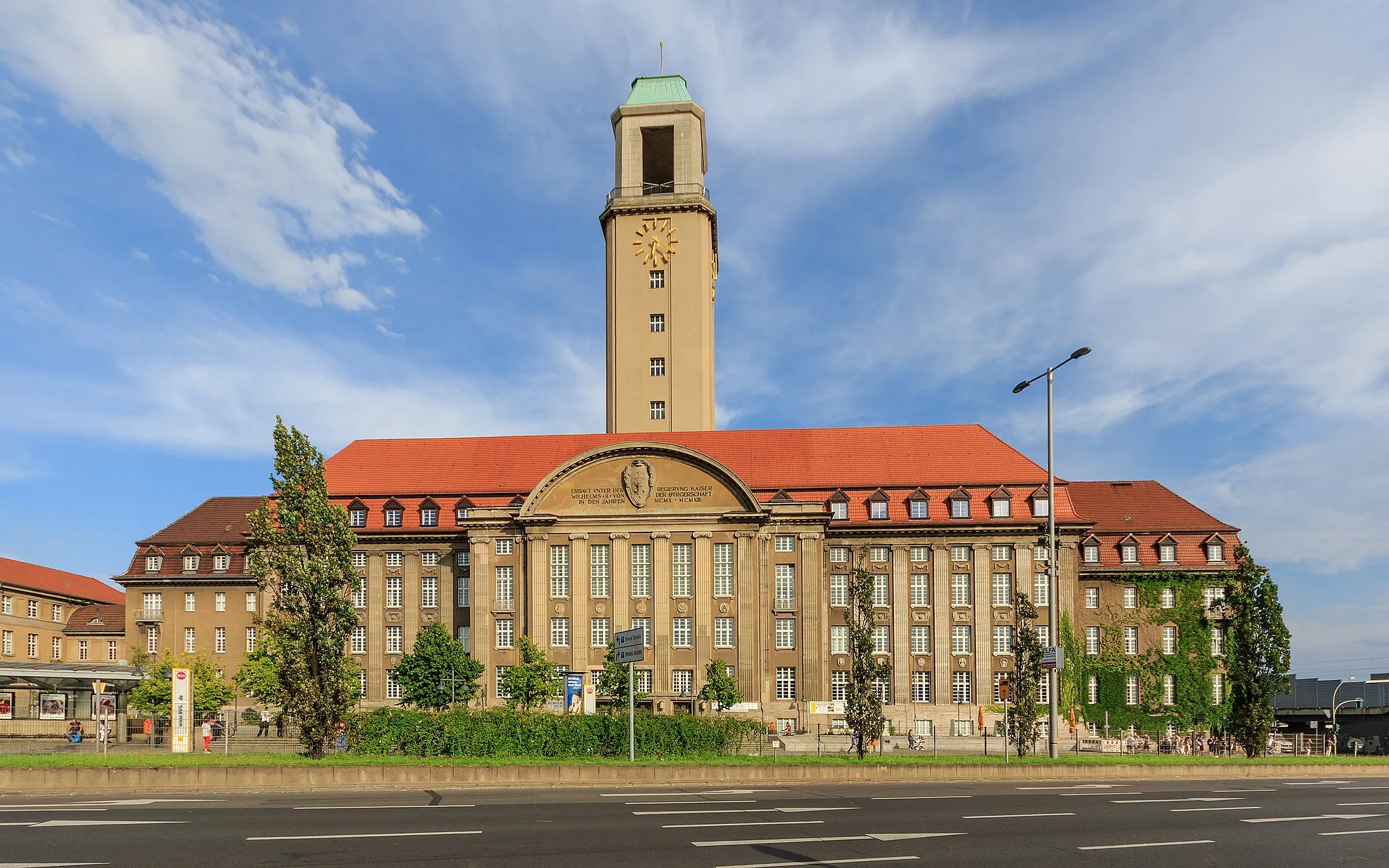 Photo showing: Spandau town hall in Berlin (Germany)