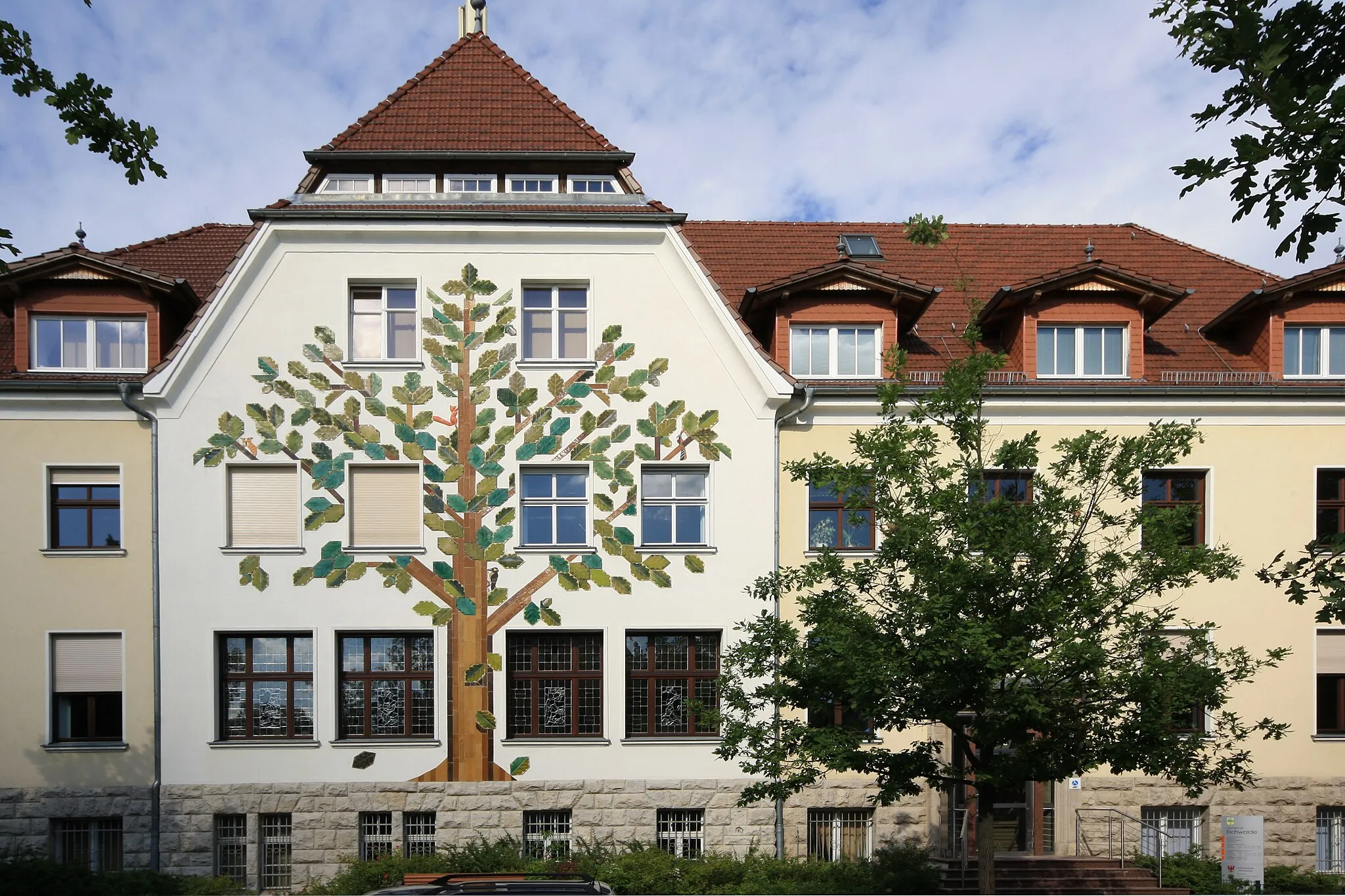 Photo showing: Eichwalde, town hall