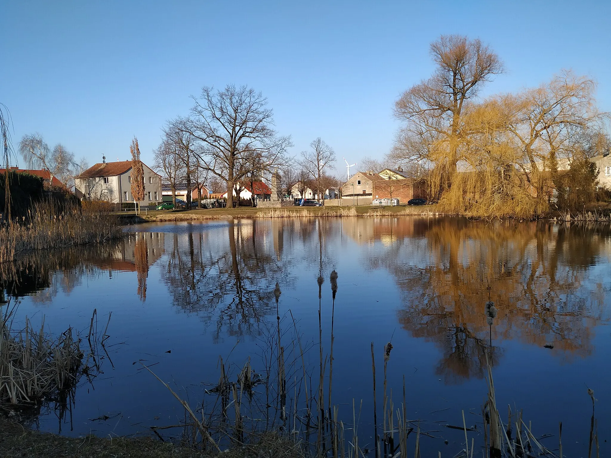 Photo showing: Dorfteich in Lindenberg