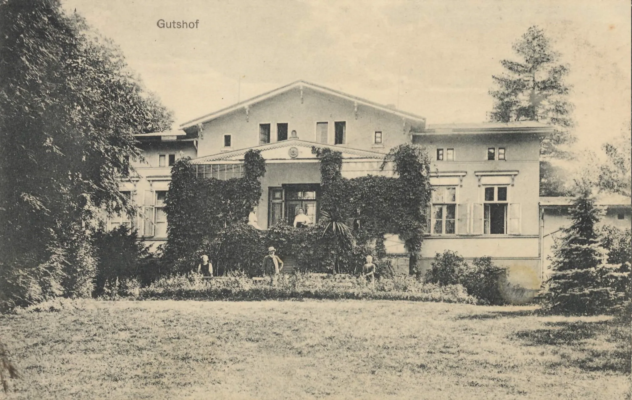 Photo showing: Gutshaus Summt-Mühlenbeck um 1900