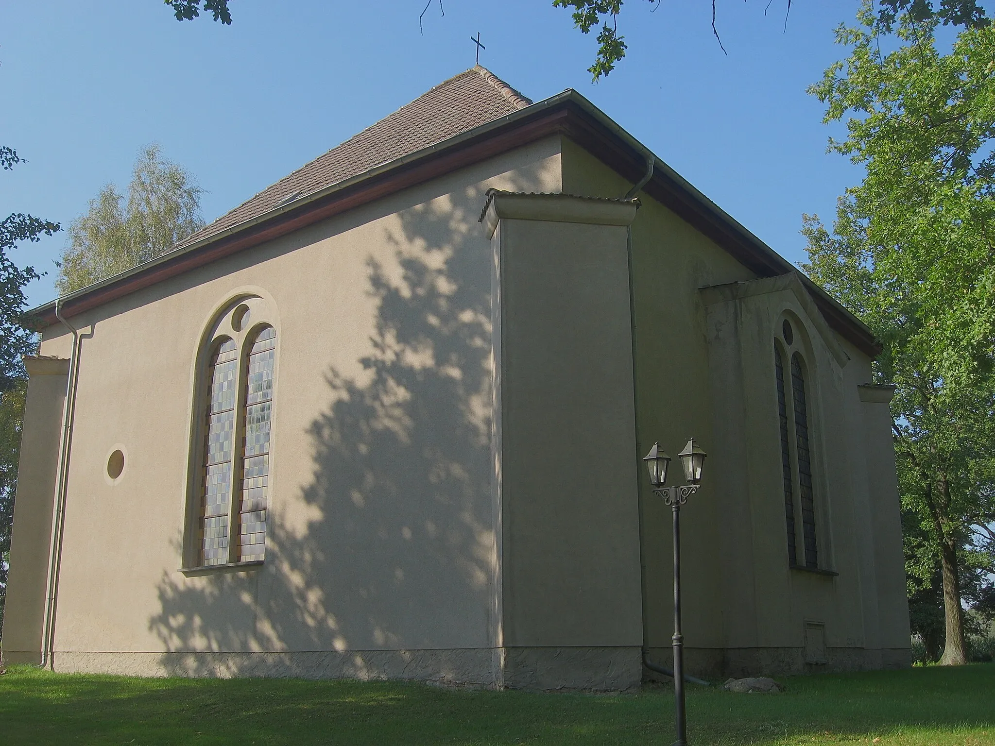 Photo showing: unter Denkmalschutz stehende Kirche im Liebenwalder Ortsteil Neuholland
