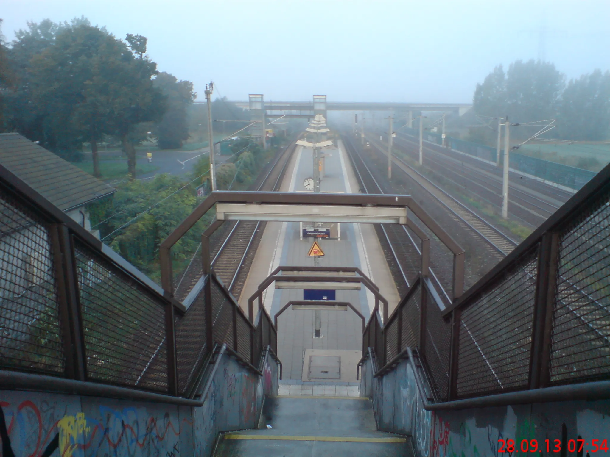 Photo showing: Blick auf den Bahnhof Wustermark