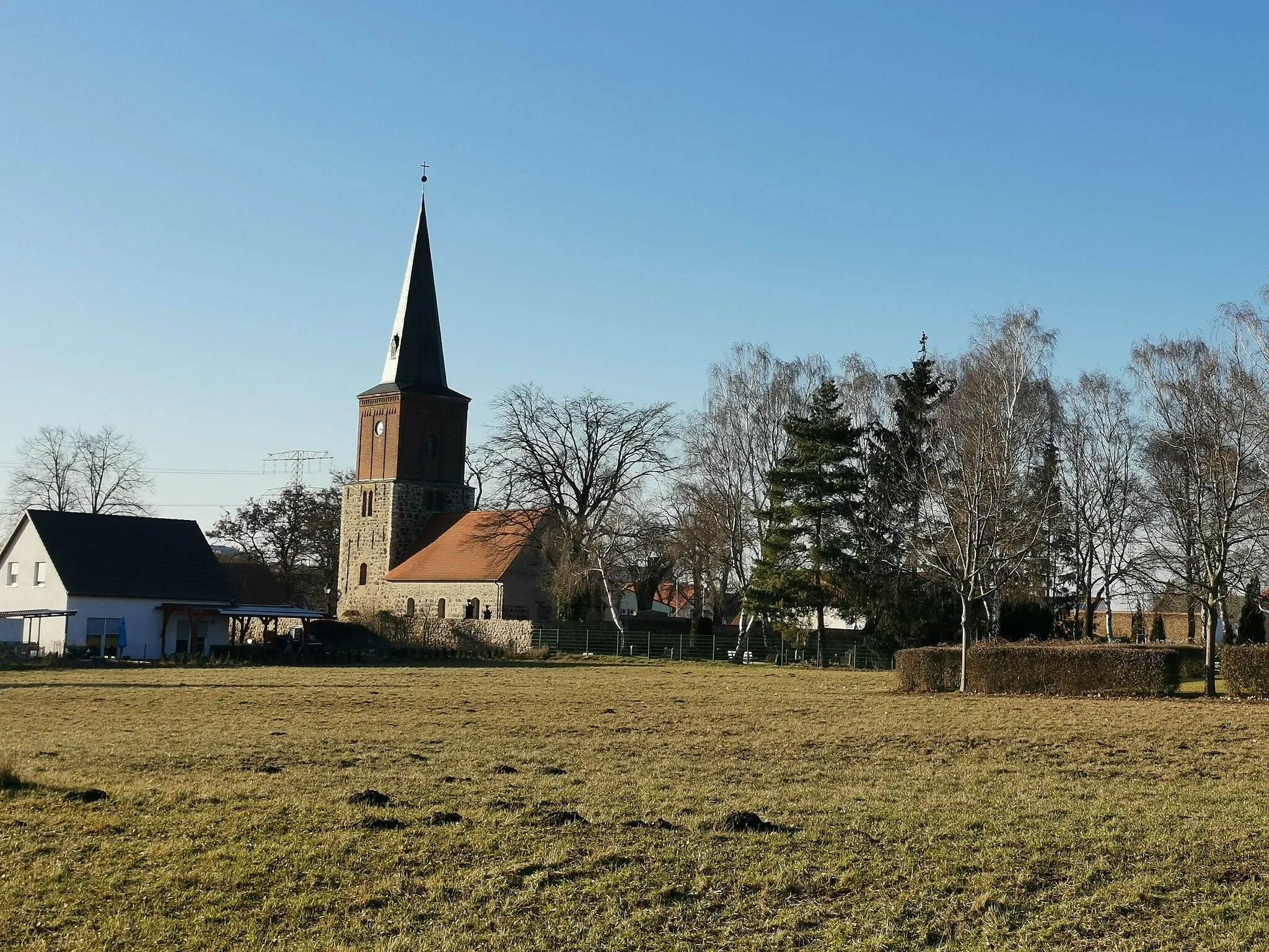 Photo showing: Friedhofsweg in Eiche