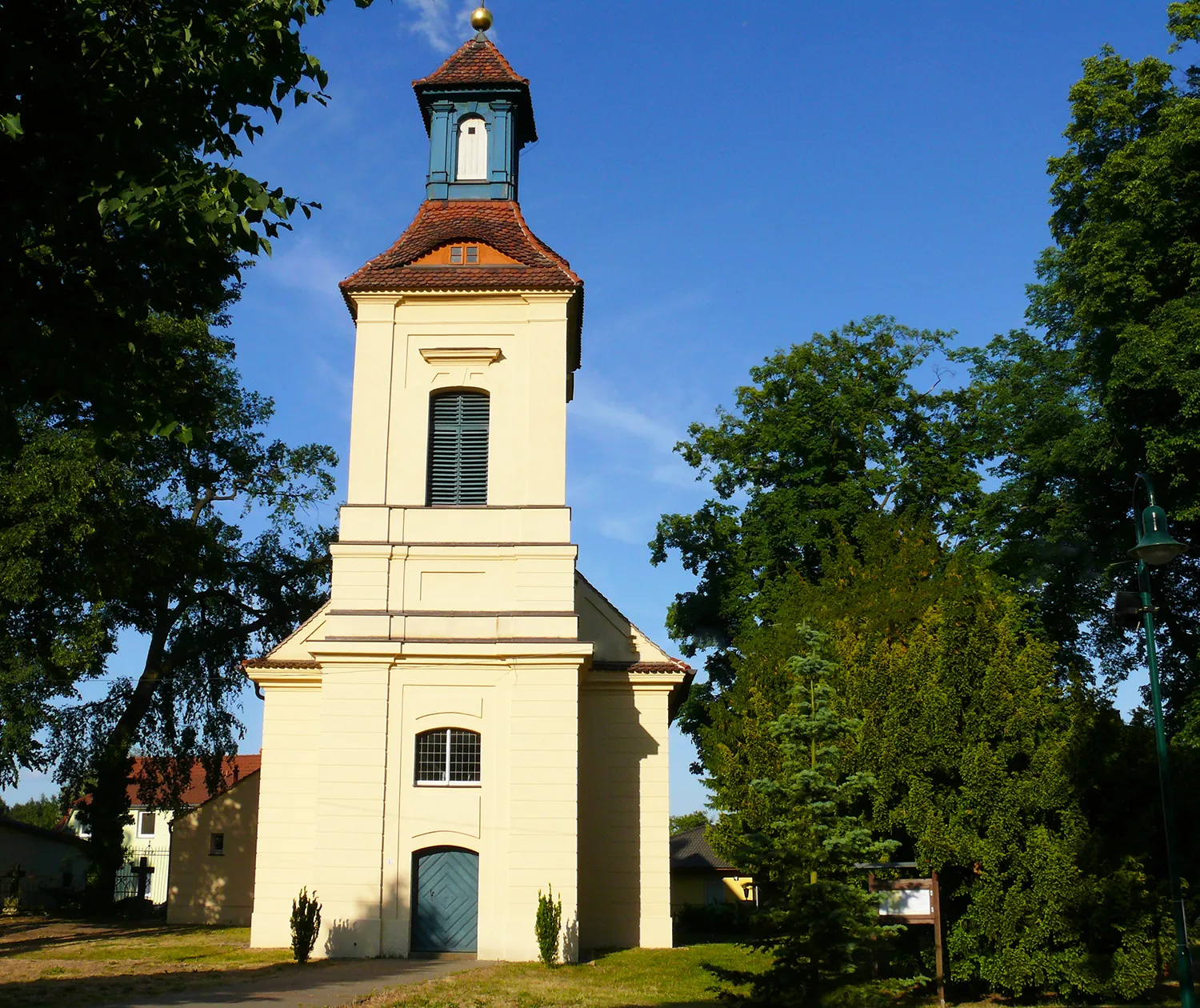 Photo showing: Dorfkirche Schönwalde-Glien