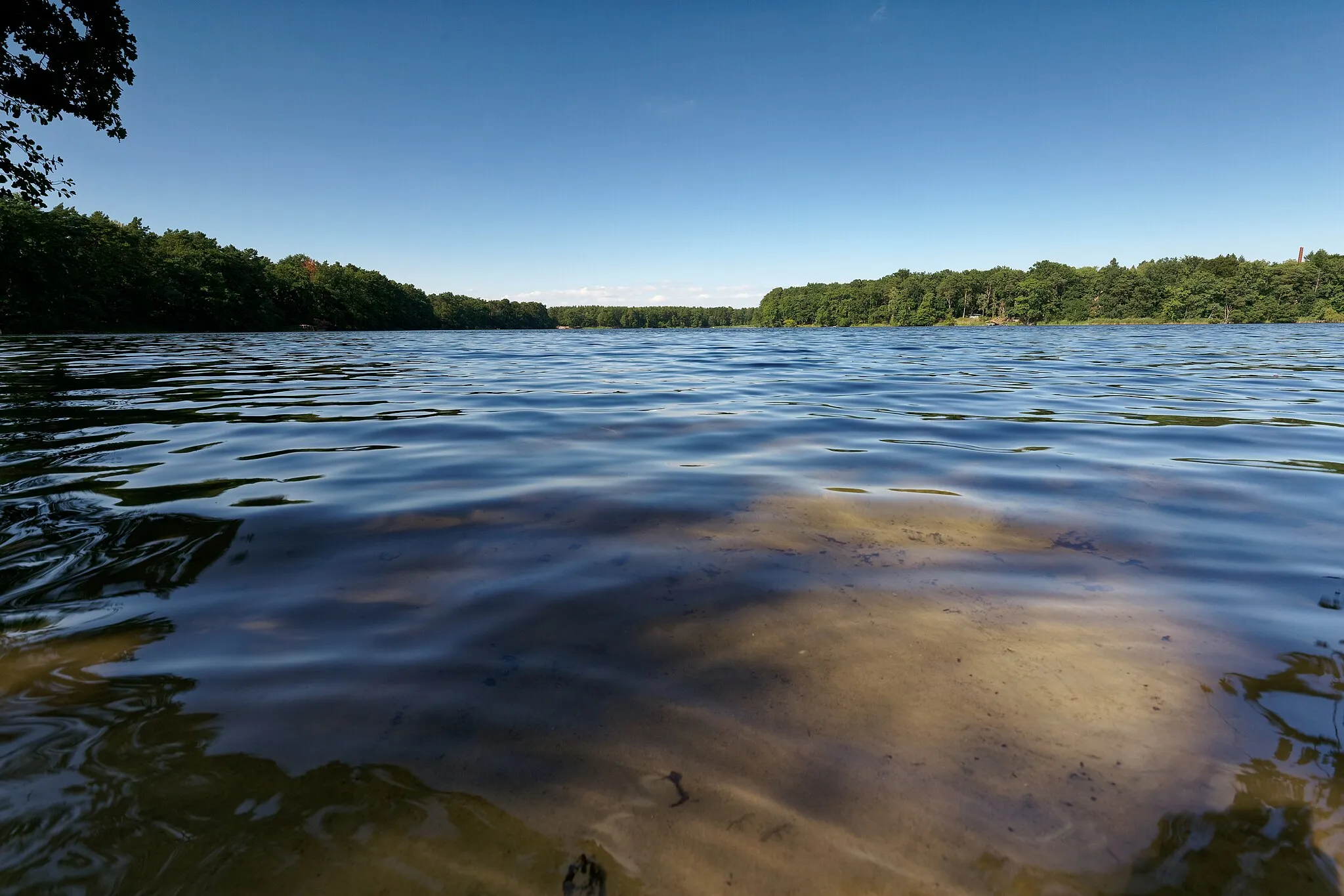 Photo showing: Der Grabowsee am Nachmittag, Blickrichtung NNO