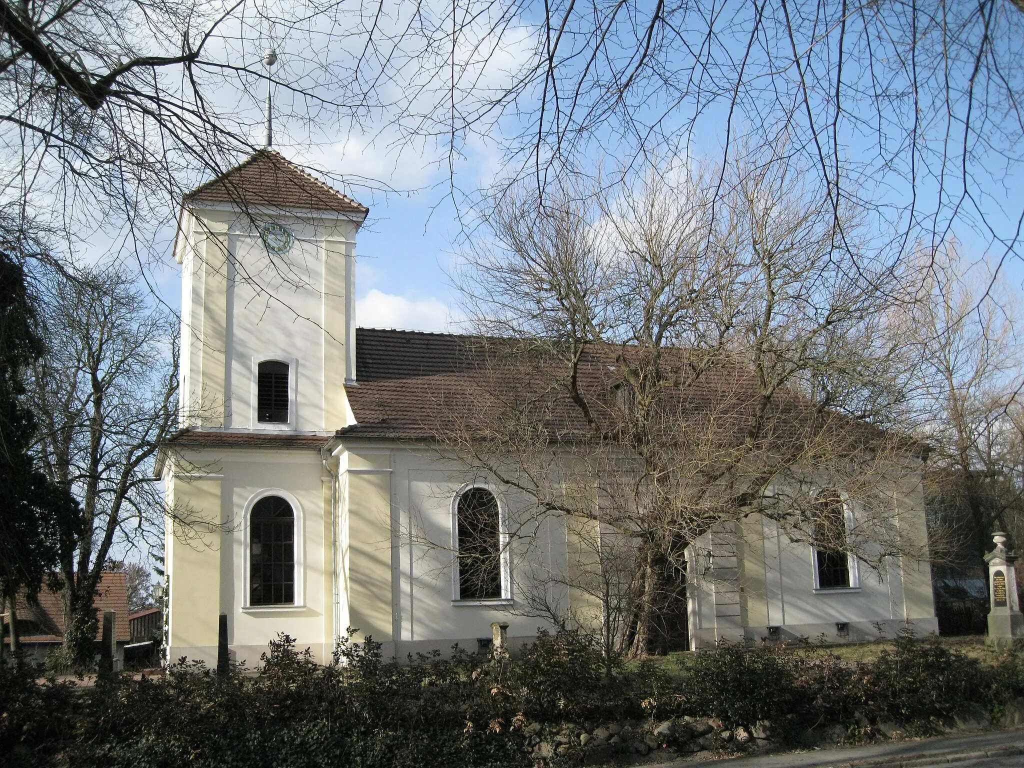 Photo showing: Dorfkirche Lübars, Ansicht vom Kirchenschiff