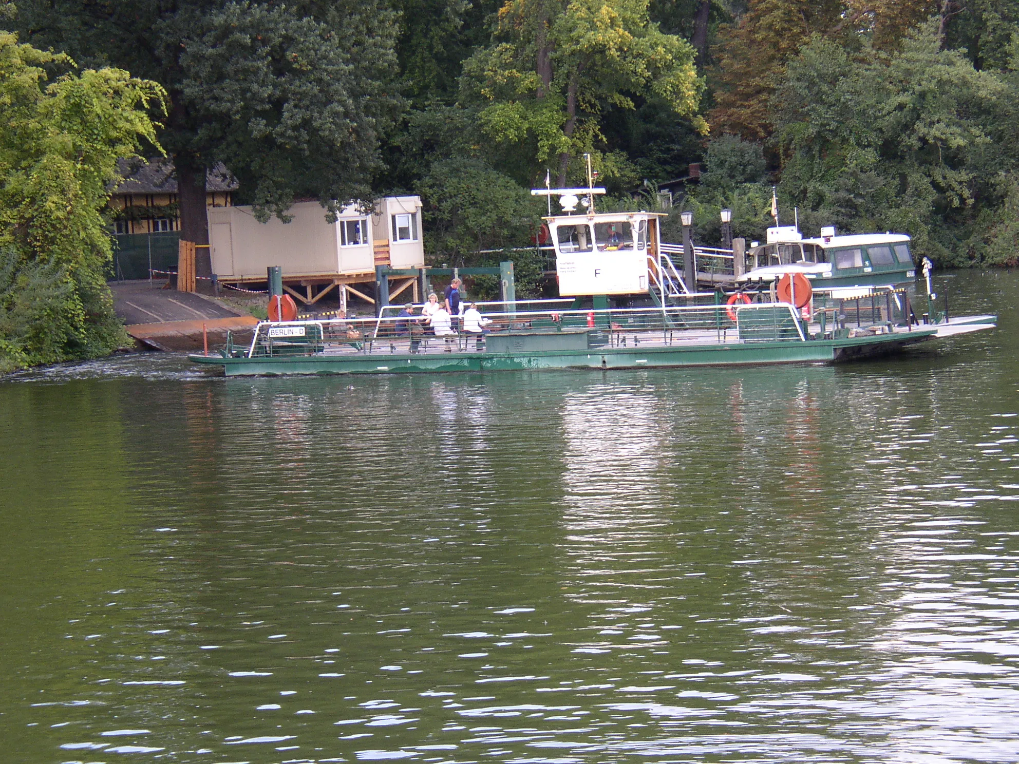 Photo showing: Ferry to Peacockisland in Berlin, Germany