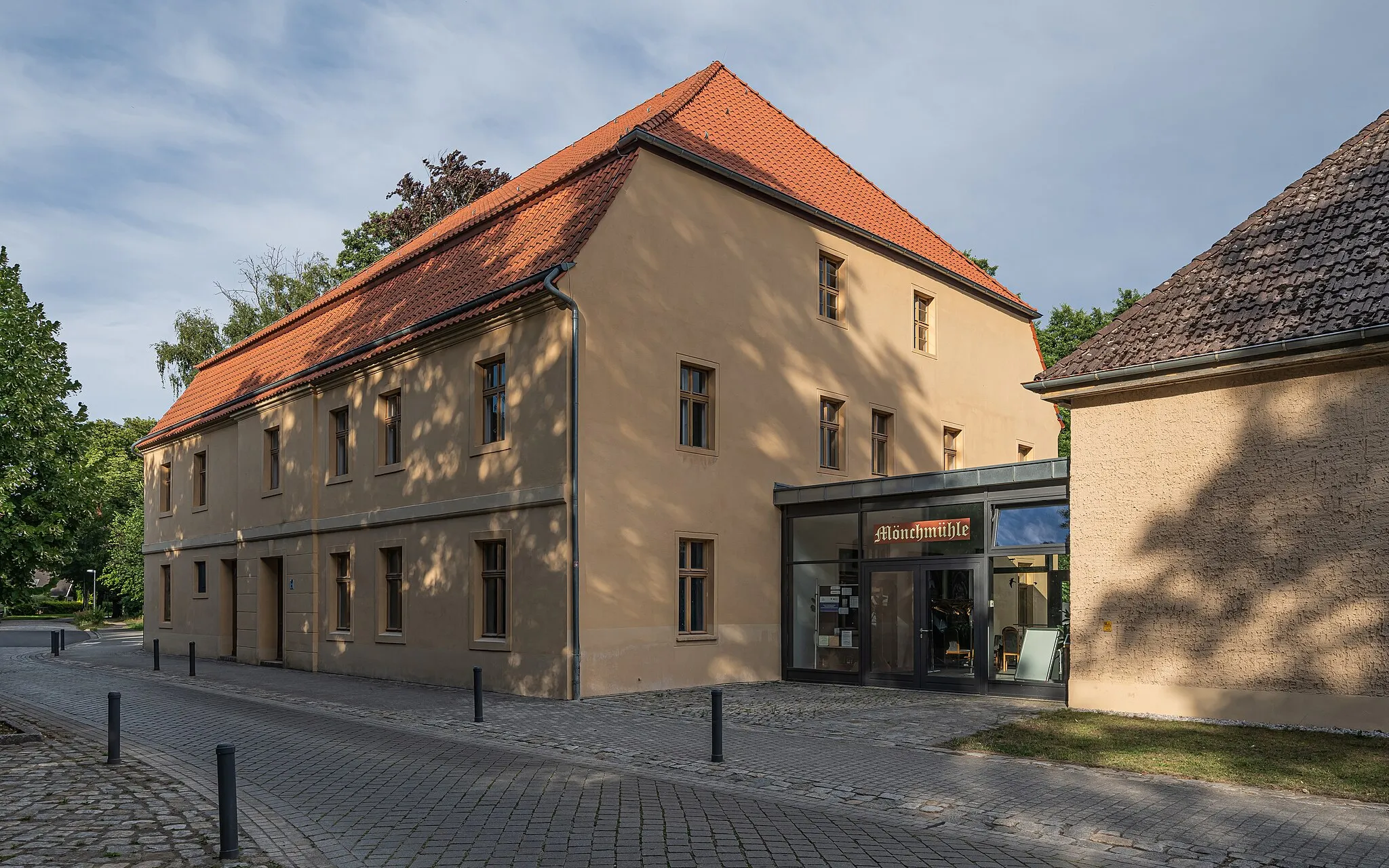 Photo showing: Watermill in Mühlenbeck, Brandenburg, Germany