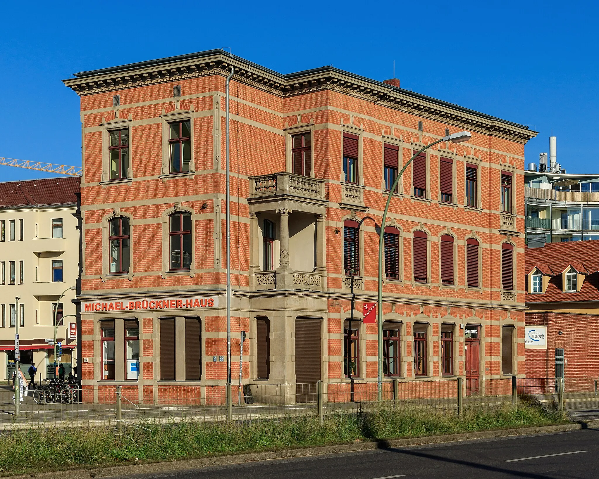 Photo showing: Listed building in Niederschöneweide in Berlin (Germany)