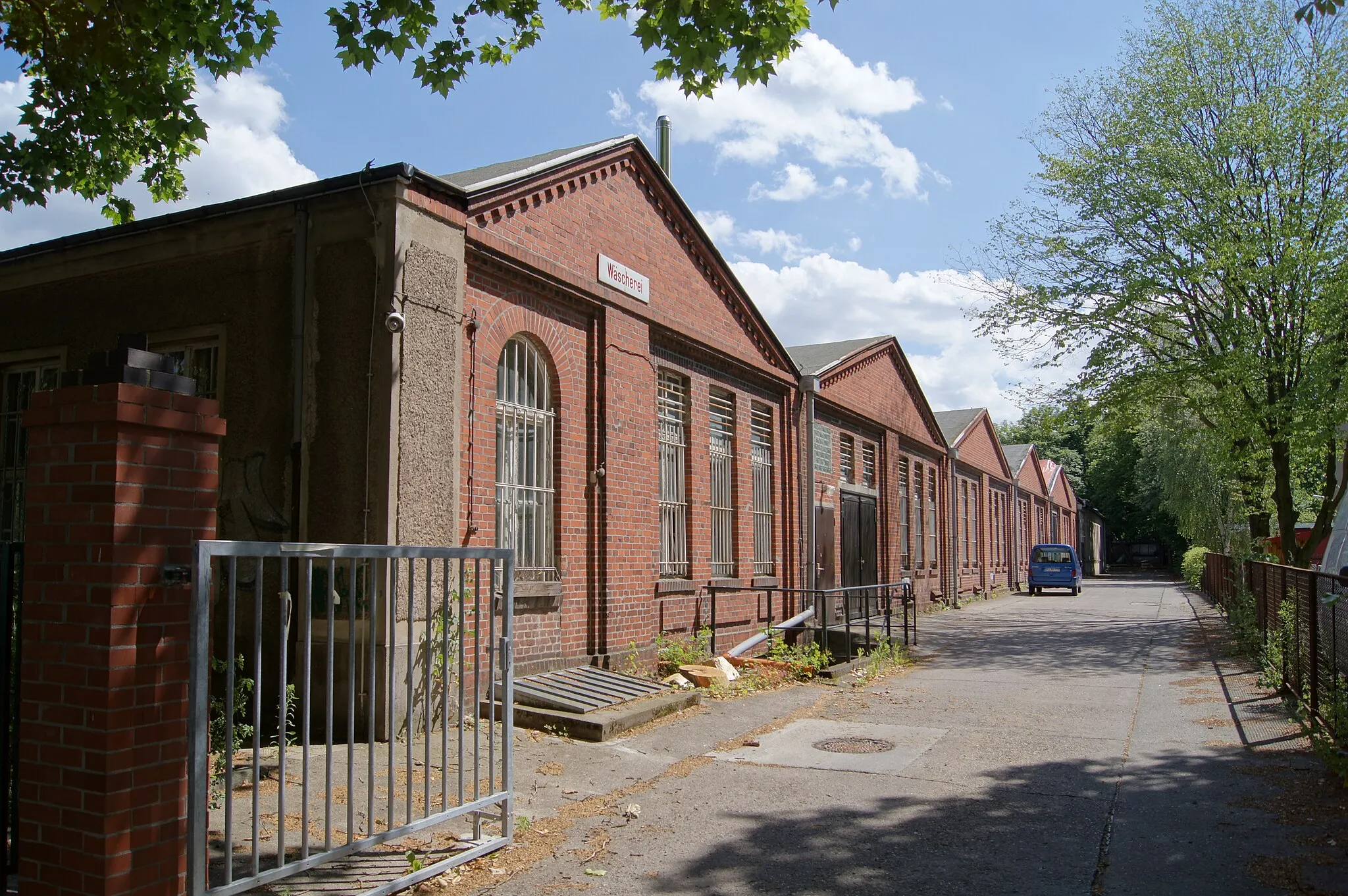 Photo showing: Film studio Liebermannstrasse 24/28 in Berlin-Weissensee, Germany