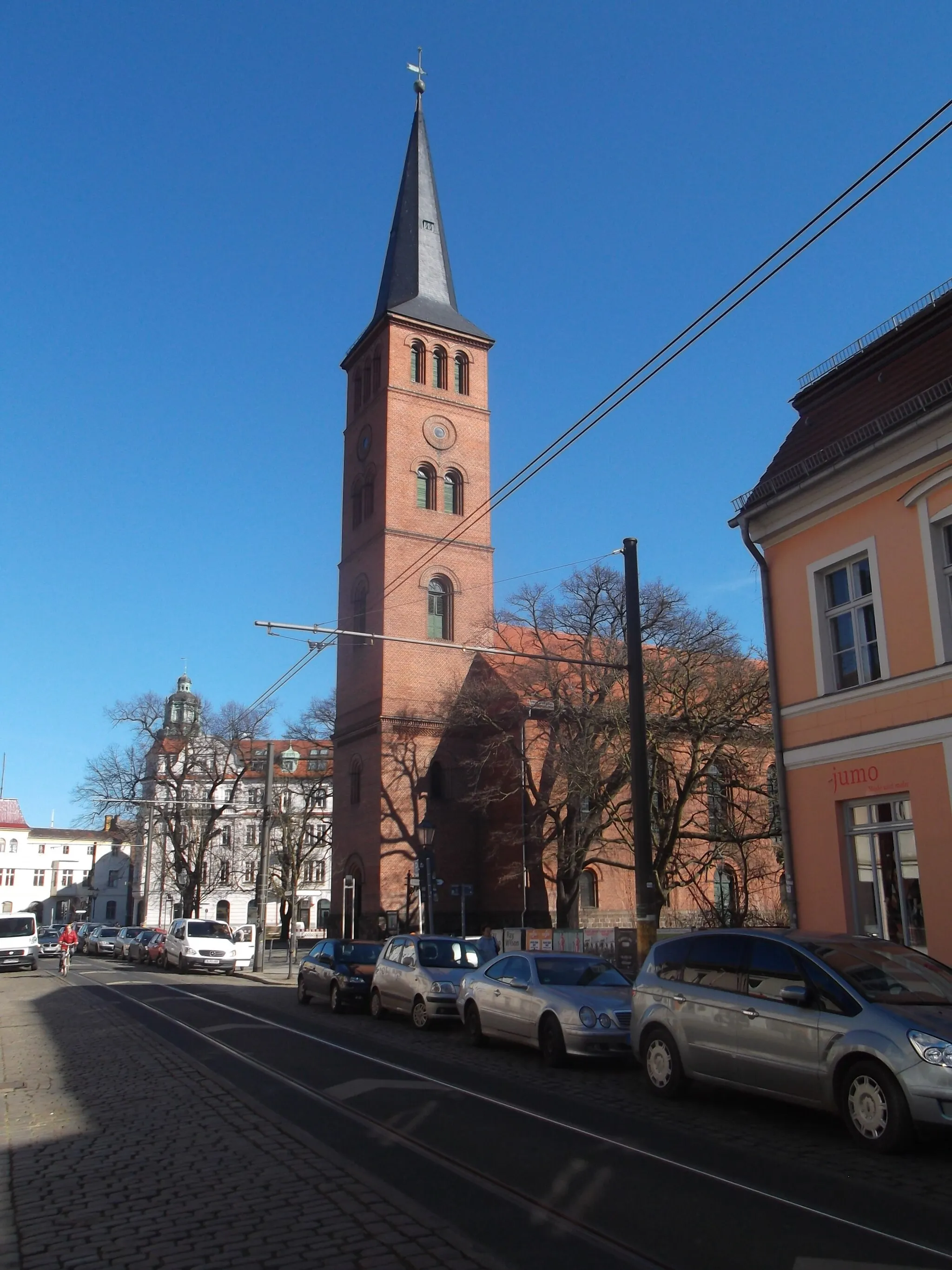 Photo showing: St.-Laurentius-Stadtkirche, Berlin-Köpenick, Seitenansicht