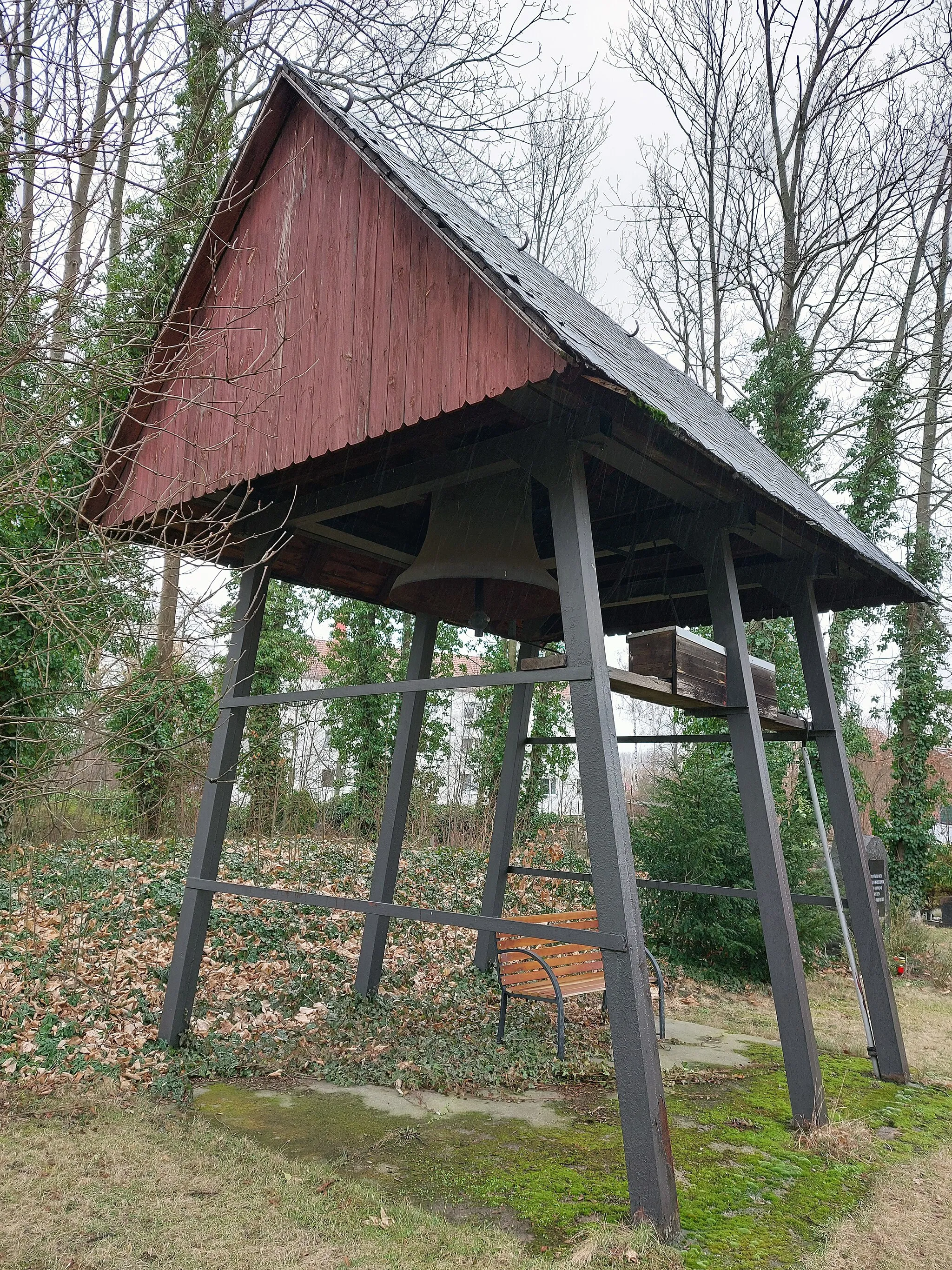 Photo showing: Dorfkirche Wartenberg - Glocke, Dorfstraße 12, Berlin-Wartenberg, Deutschland