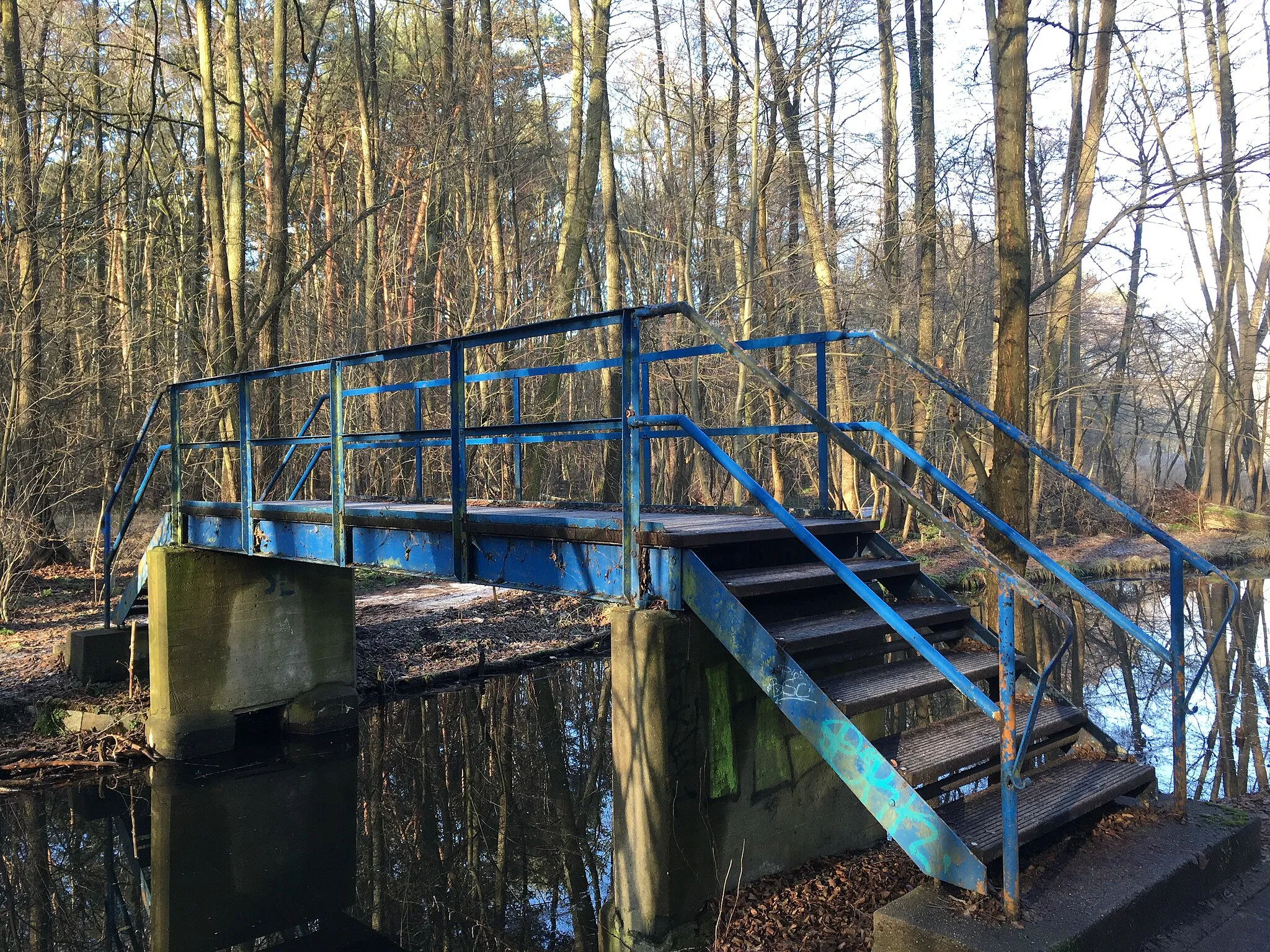 Photo showing: Glunze, ein Verbinungsgraben zwischen dem Pätzer Vordersee mit dem Todnitzsee in Brandenburg