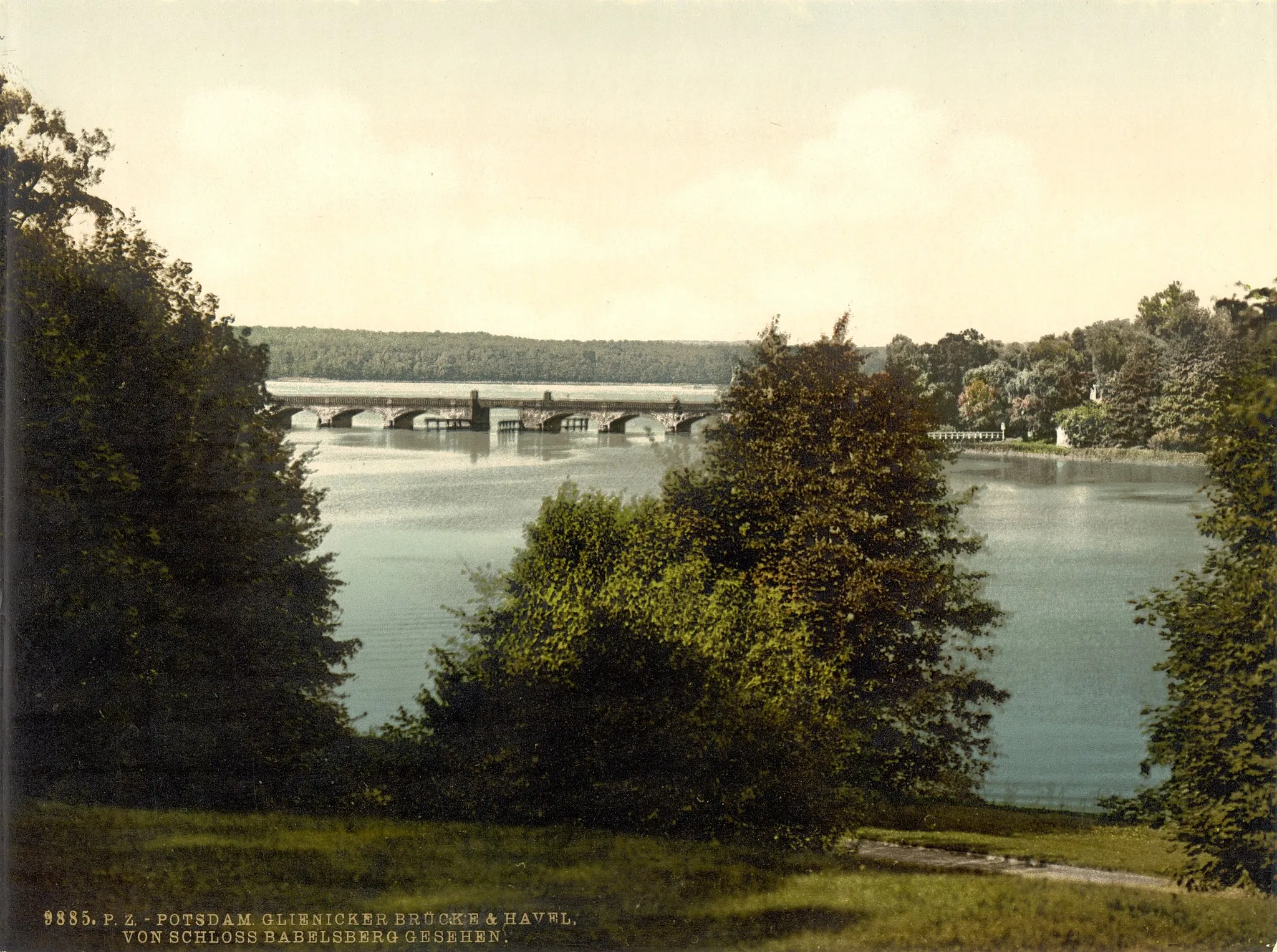 Photo showing: Potsdam (Germany) - Glienicke bridge