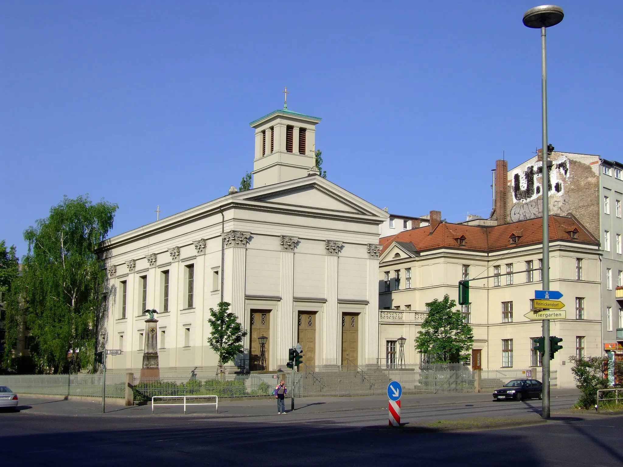 Photo showing: St.Paulskirche in Berlin-Mitte, OT Gesundbrunnen (Badstr./Pankstr.)