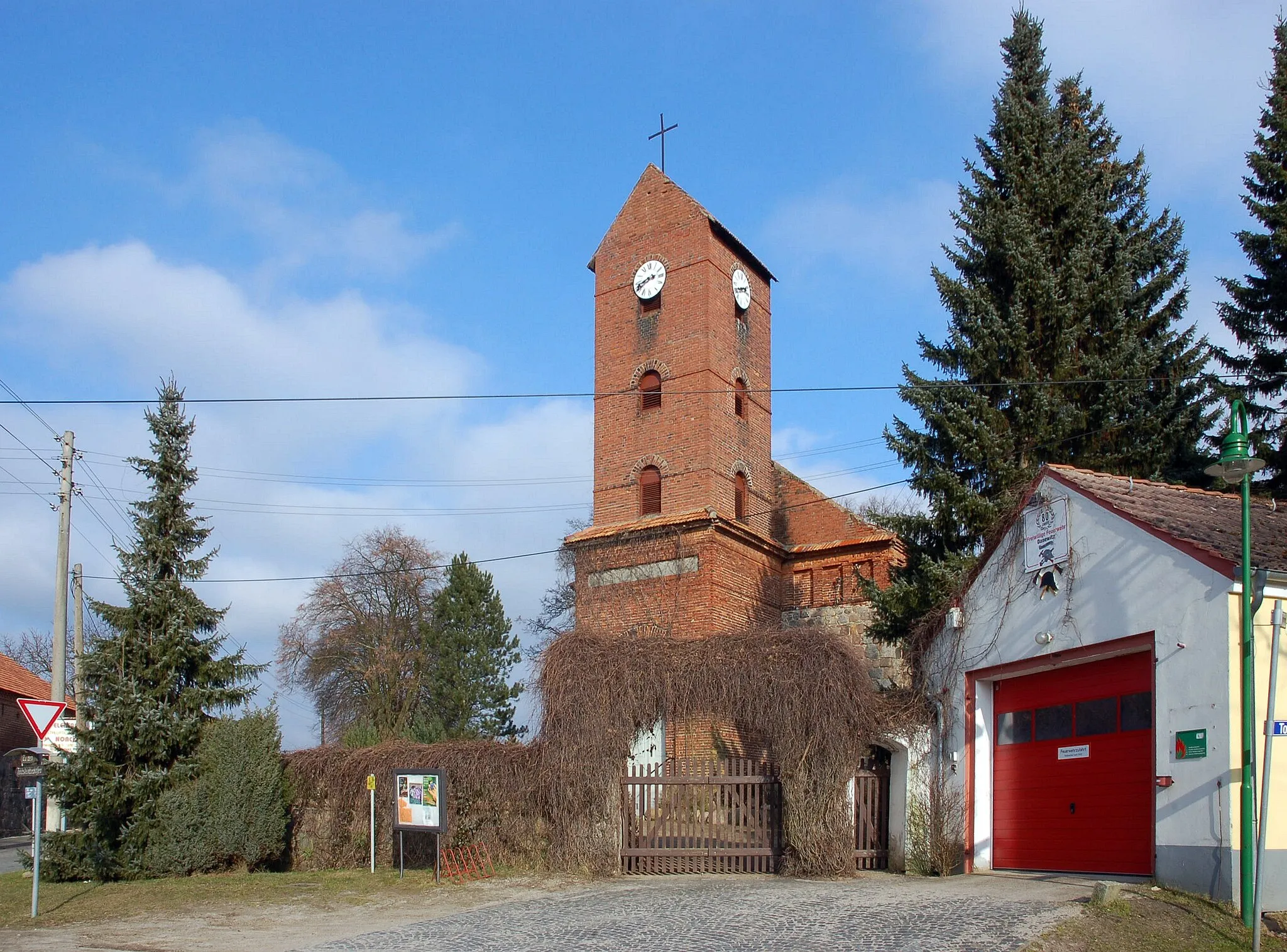 Photo showing: Dorfaufnahme im Landkreis barnim