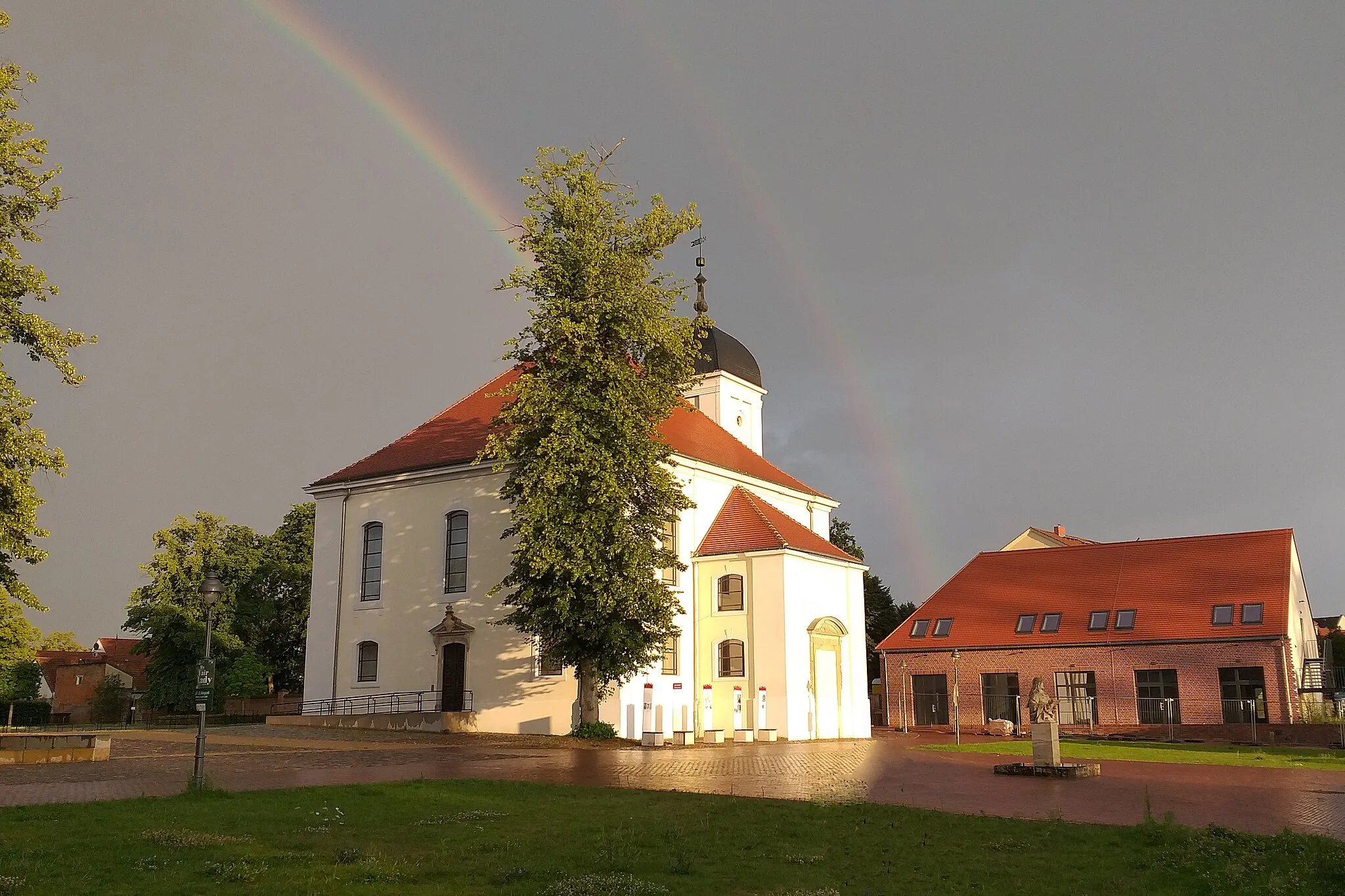 Photo showing: Former castle church Altlandsberg