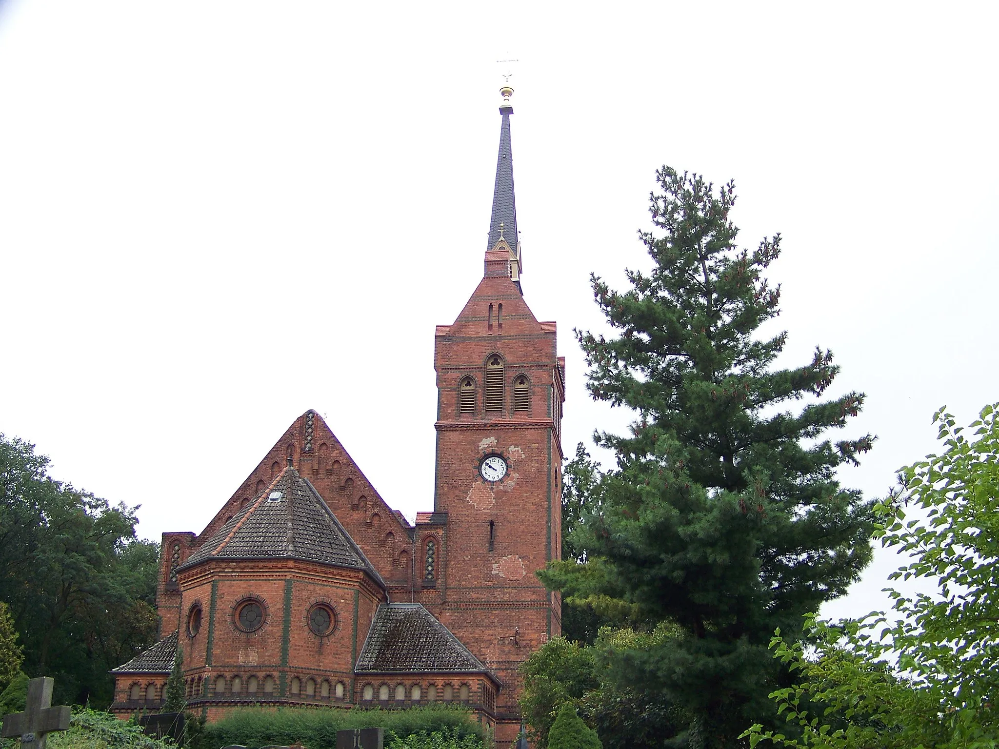 Photo showing: Die Kirche im Potsdamer Stadtteil Golm