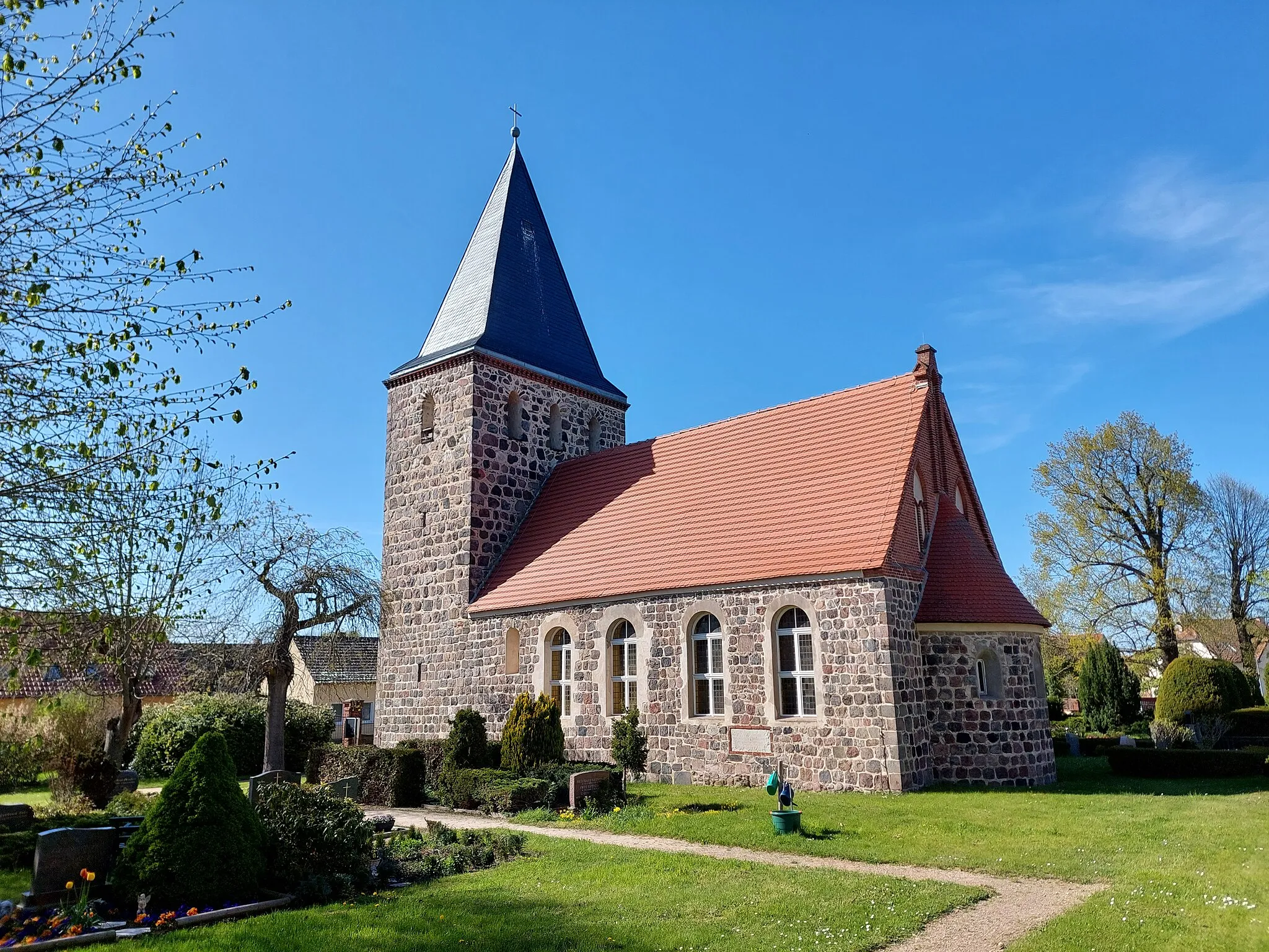 Photo showing: Church of Güterfelde