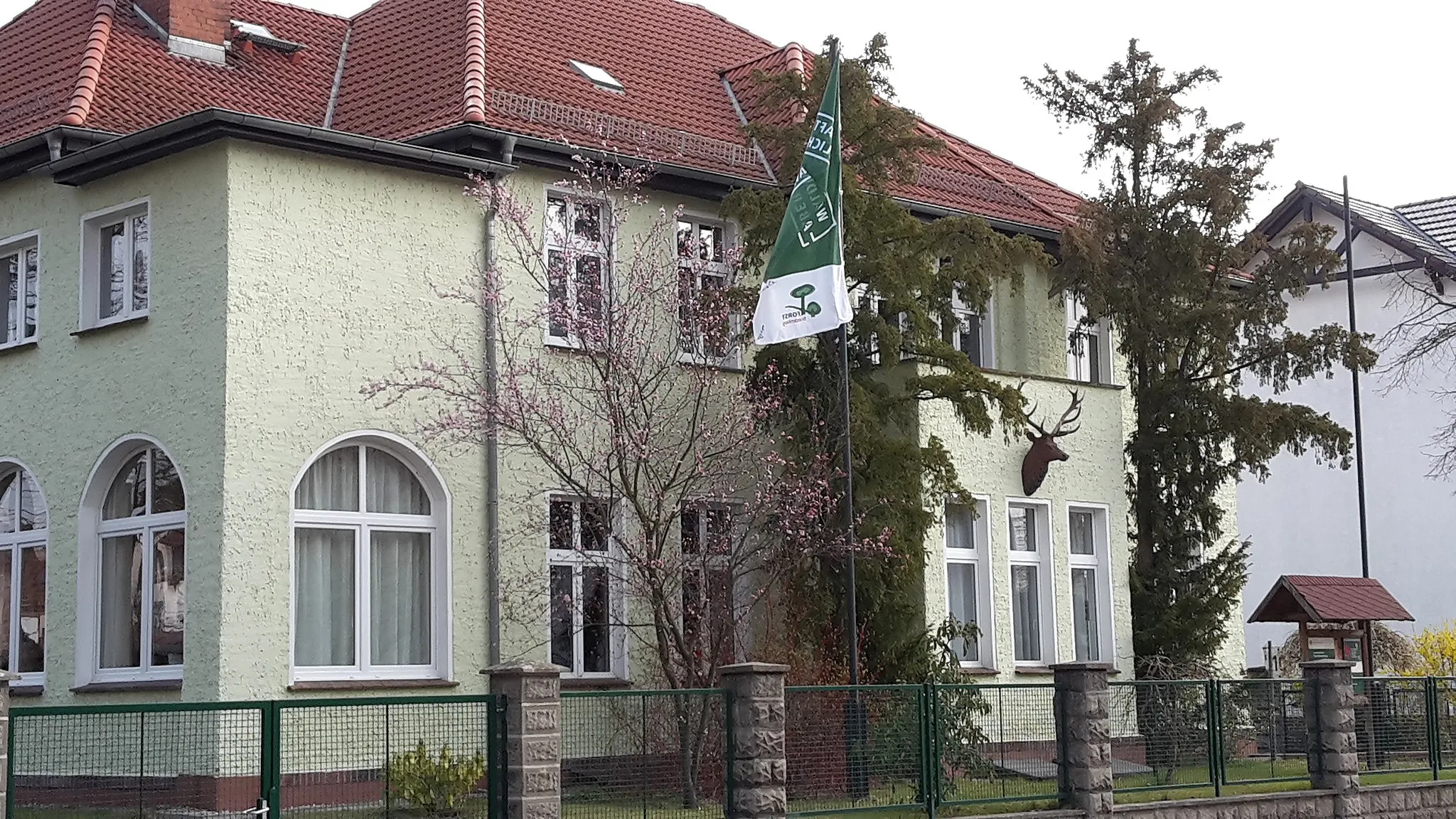 Photo showing: Sitz verschiedener Forstämter in Borgsdorf