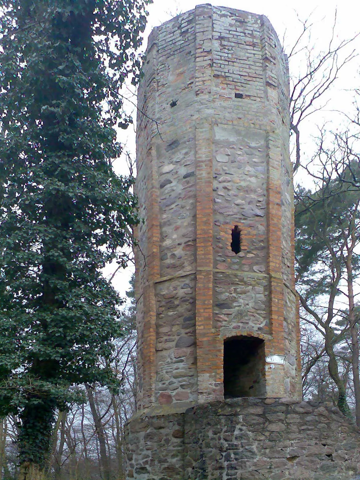 Photo showing: observation tower near Gransee